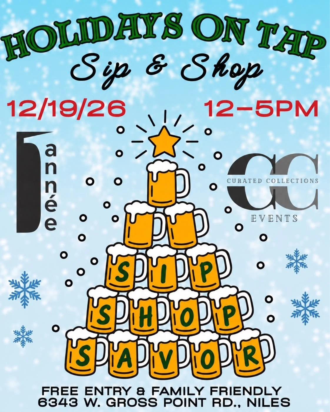 Holidays On Tap @ Une Année