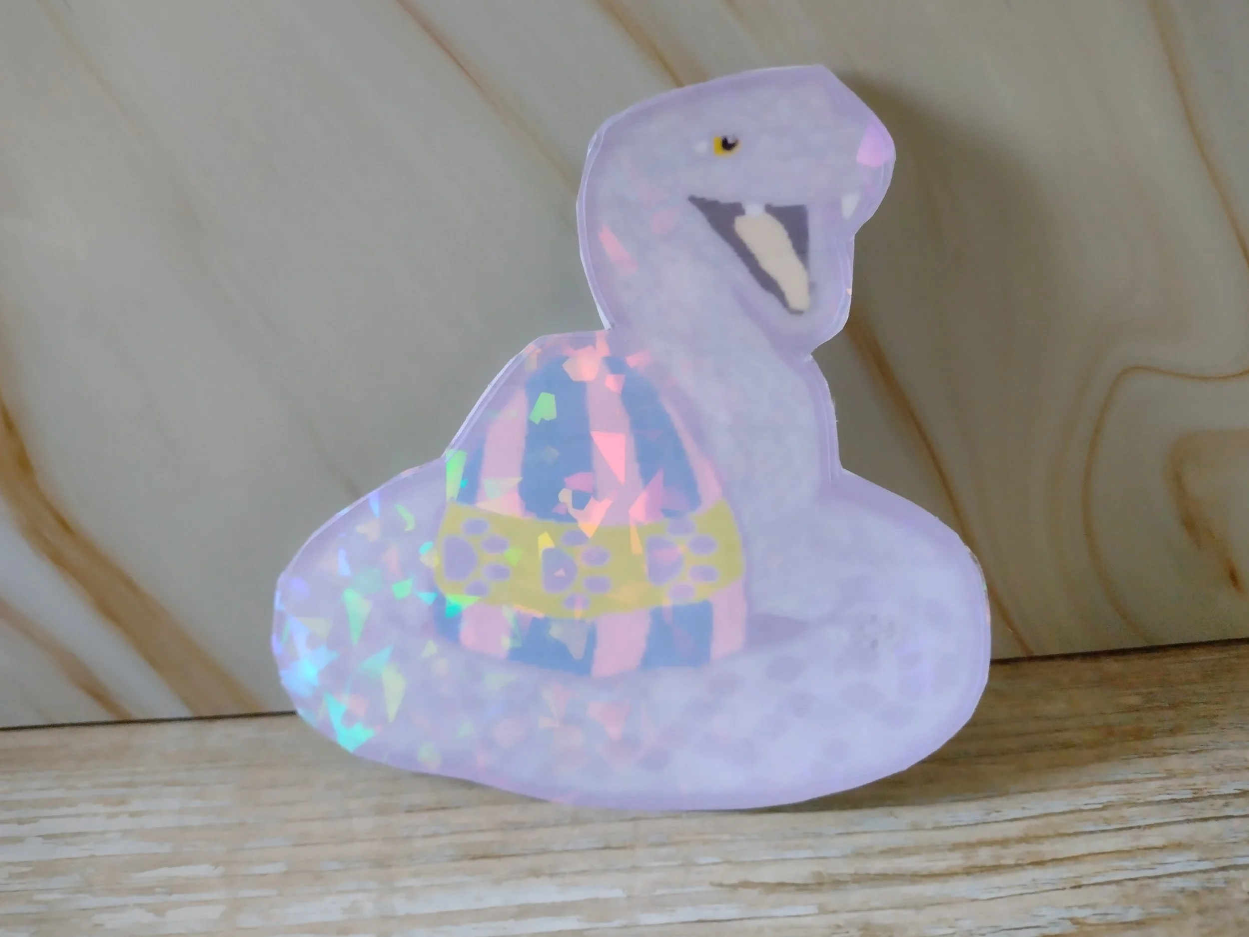 Gilded Easter Twirl Sticker