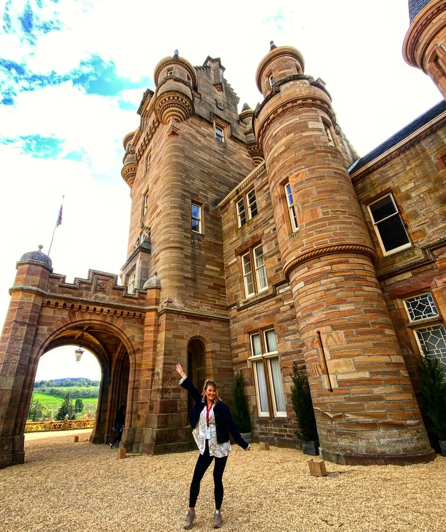 AJ directing on The Celebrity Traitors earlier this year in the highlands. Hope all you faithful fans of the show are tuning in for this brand new series! Tonight at 9pm on BBC1.