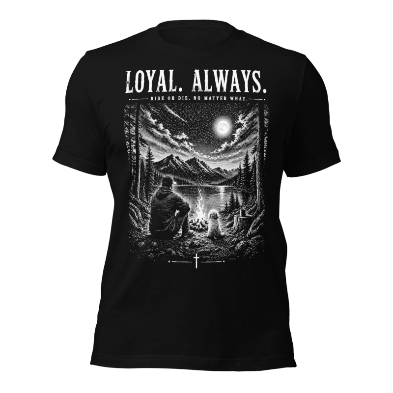 Loyal Always, Man and Small Dog