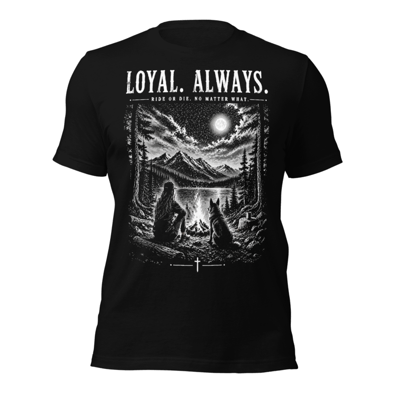 Loyal Always, Woman and Big Dog