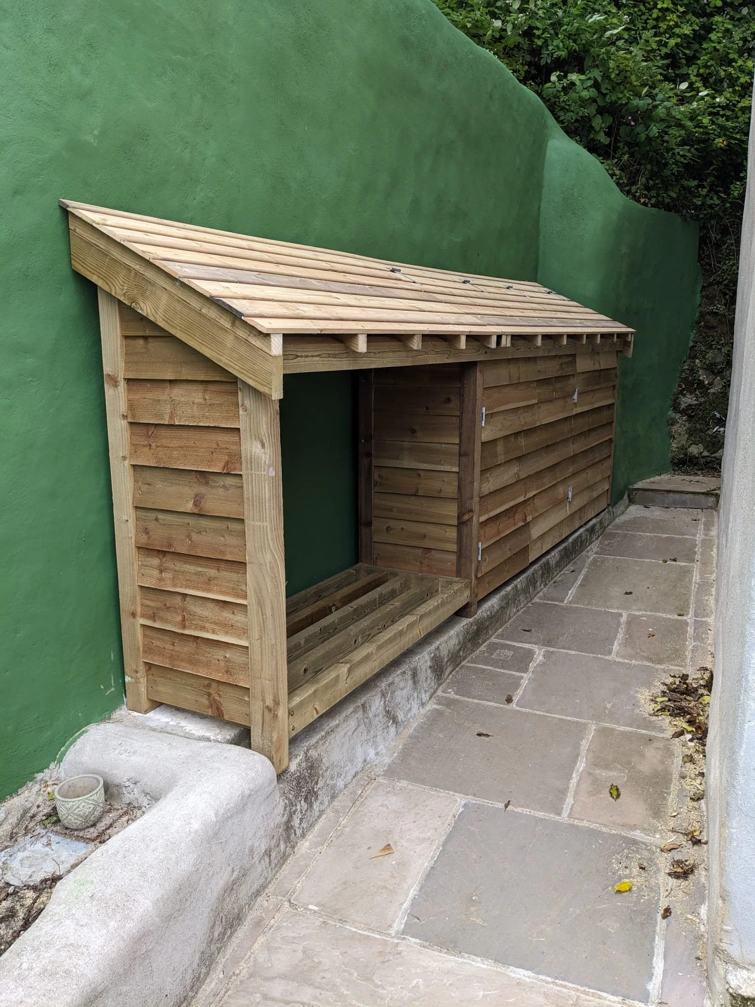 Bespoke log store and surfboard store