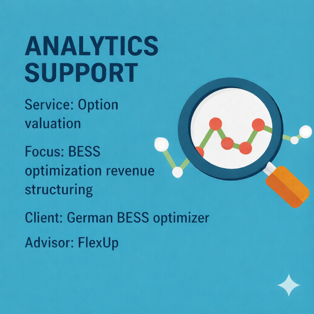 Option Valuation in BESS Optimization Contract