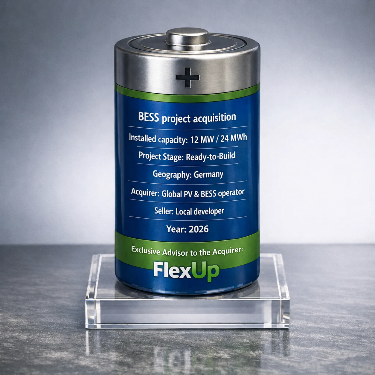 Ready-to-Build BESS Project Acquisition in Germany