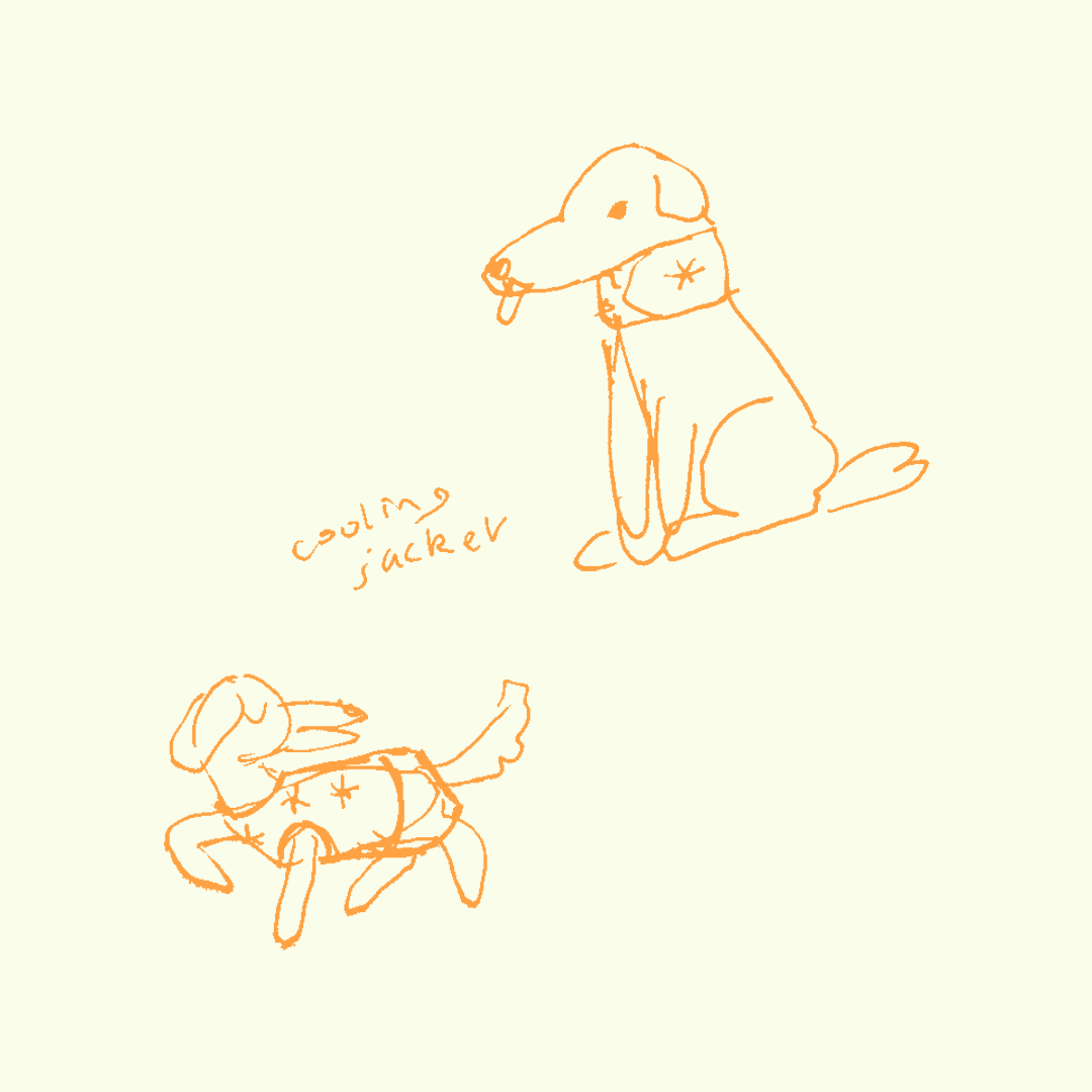 Keeping dog cool sketches 4.png