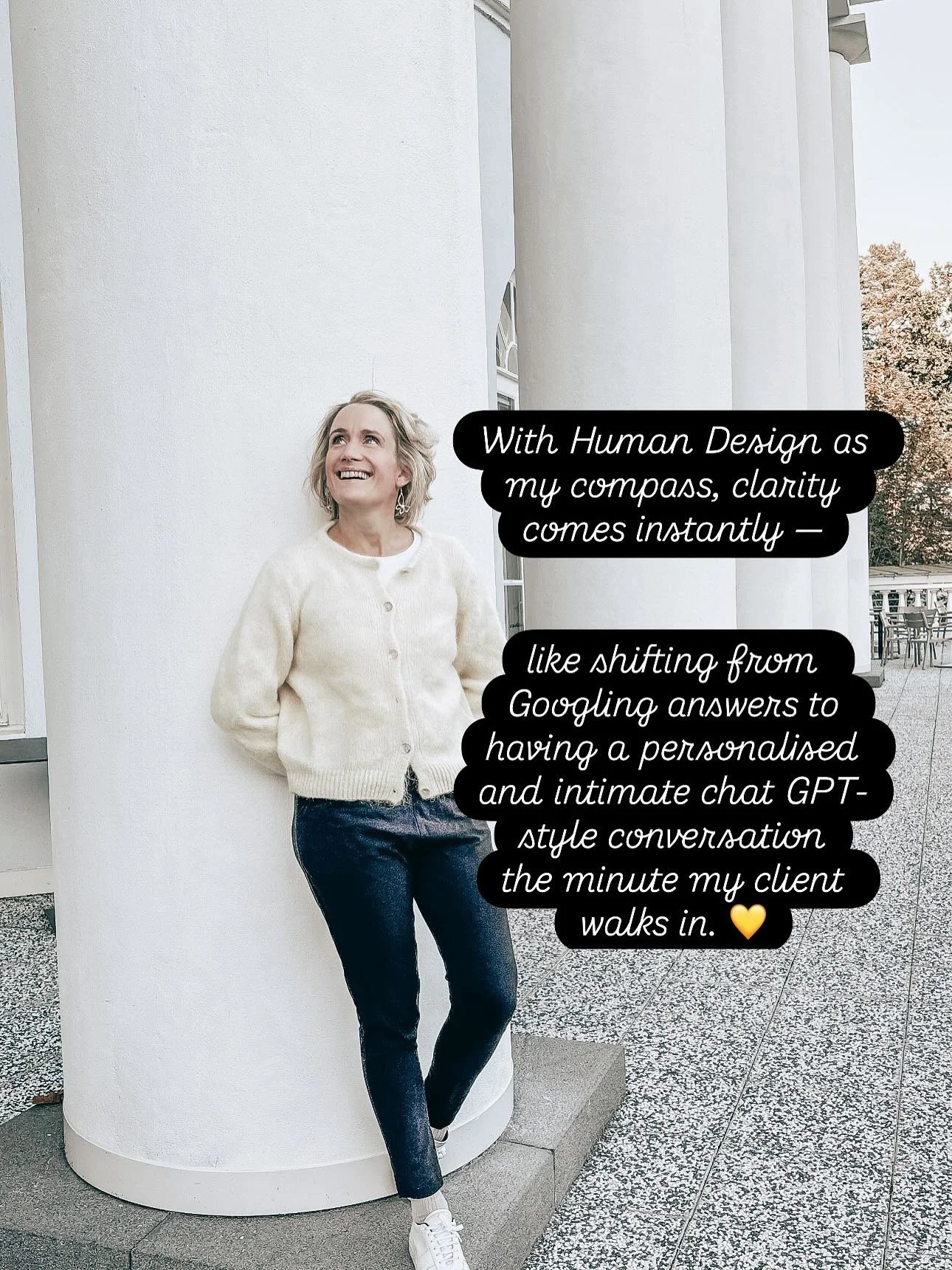 🦒✨ From a Client to a Soulmate ✨🦒
How Human Design Speeds Up the Coaching Relationship

Last night, I was reading old messages from clients.
And as Carrie Bradshaw would say&hellip; I couldn&rsquo;t help but wonder 💭 how much my work had evolved.
