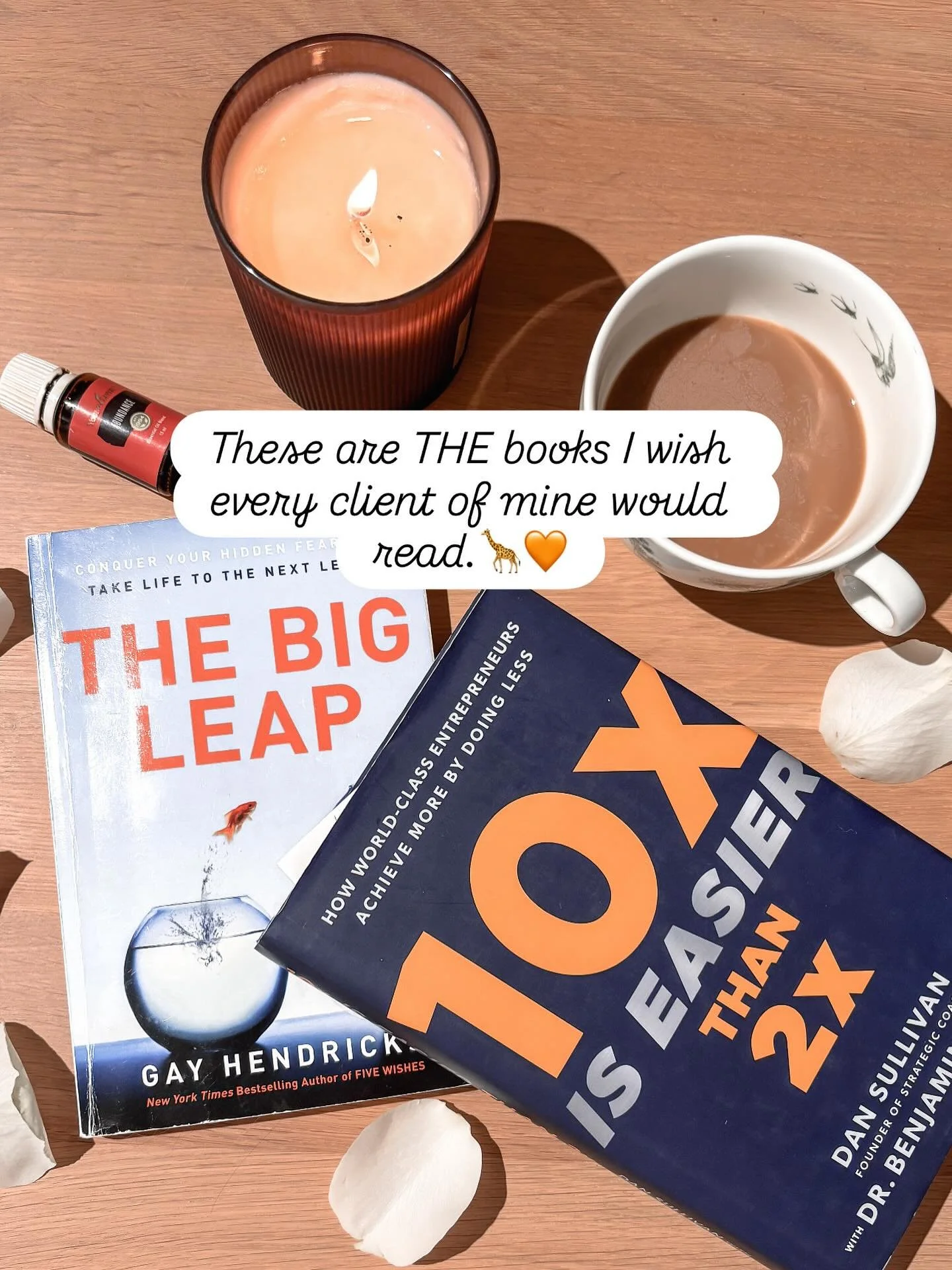 ✉️ These are the two books I wish every client of mine would read. ❤️

Had another next-level conversation with my client Leonna @kasvunkokemus 🔥 yesterday &mdash; and once again, we found ourselves quoting these ABSOLUTE gems! 📚

Both books are ab