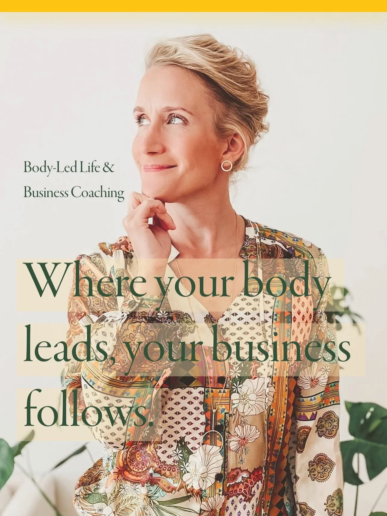 🦒 Body-Led Coaching is Here 💛

❤️ The investigator in me feels alive.🥰 Soulmates are multiplying &mdash; drawn by resonance, not algorithms.
💭💭💭
Body-Led Coaching &mdash;
🎯 where clarity meets intuition,
🙏🏻 where your body reveals your strat
