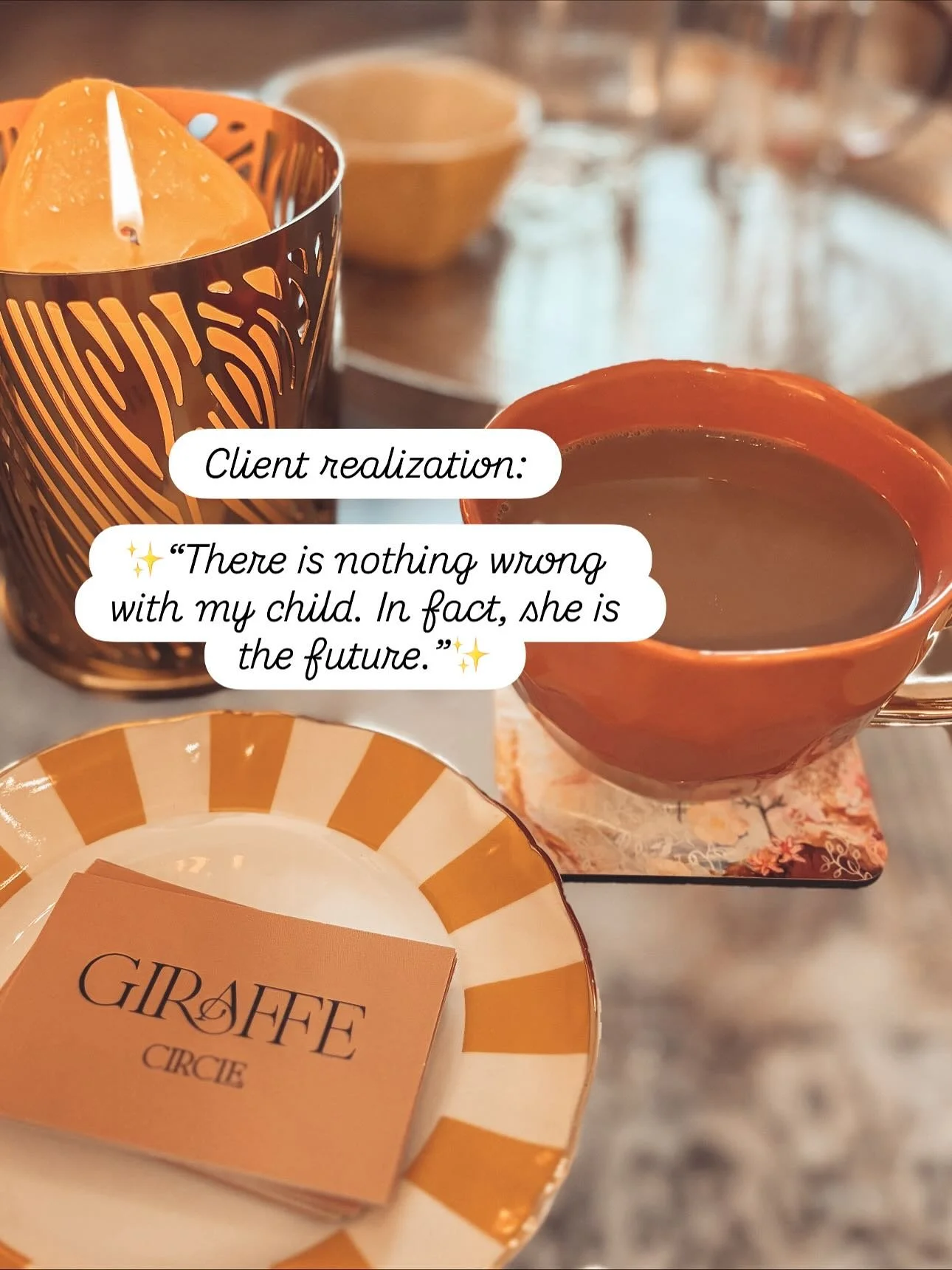 Client realization:
✨&ldquo;There is nothing wrong with my child. In fact, she is the future.&rdquo;✨

Sometimes I look at kids and think &mdash;
no manual could ever prepare us for how deeply they experience the world.

The world gives labels so eas