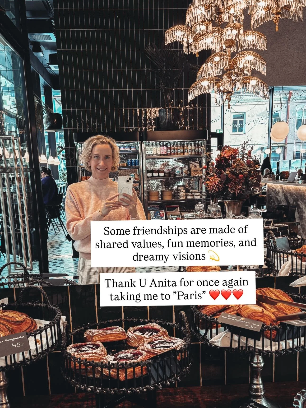 Places that make you dream bigger✨Thank U @anitajarrah for taking me to @paris.pagardeliresto #tallinna #soulmate #dreambigger