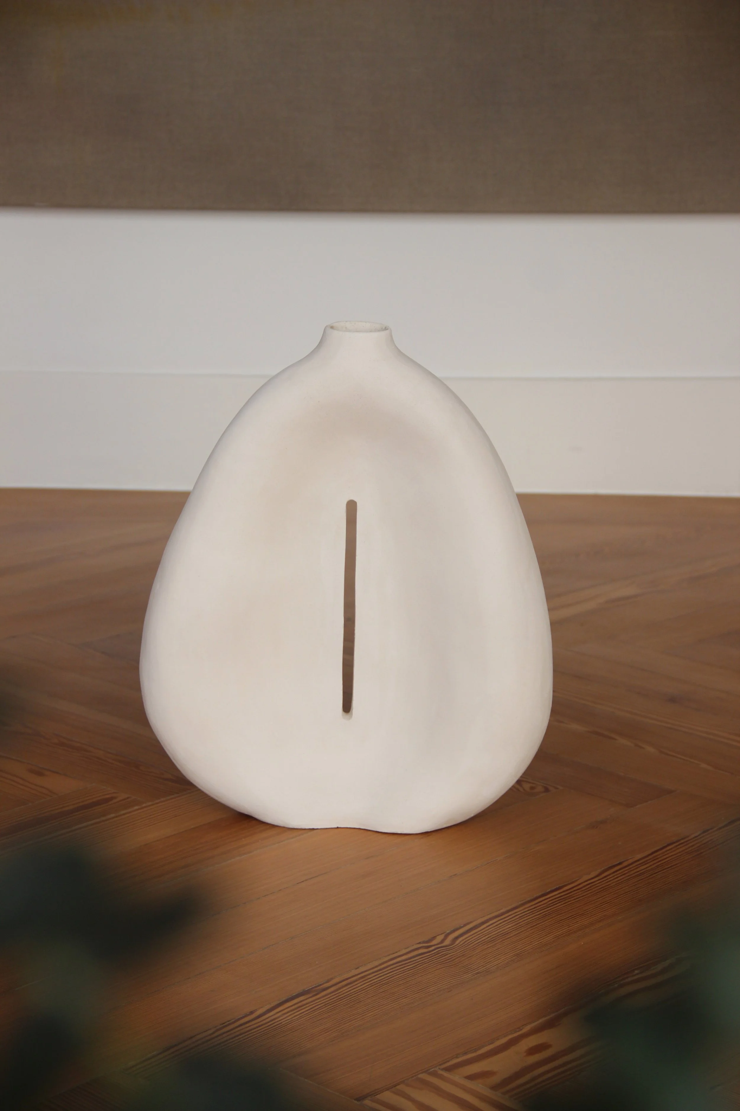 Sculptural ceramic vase design