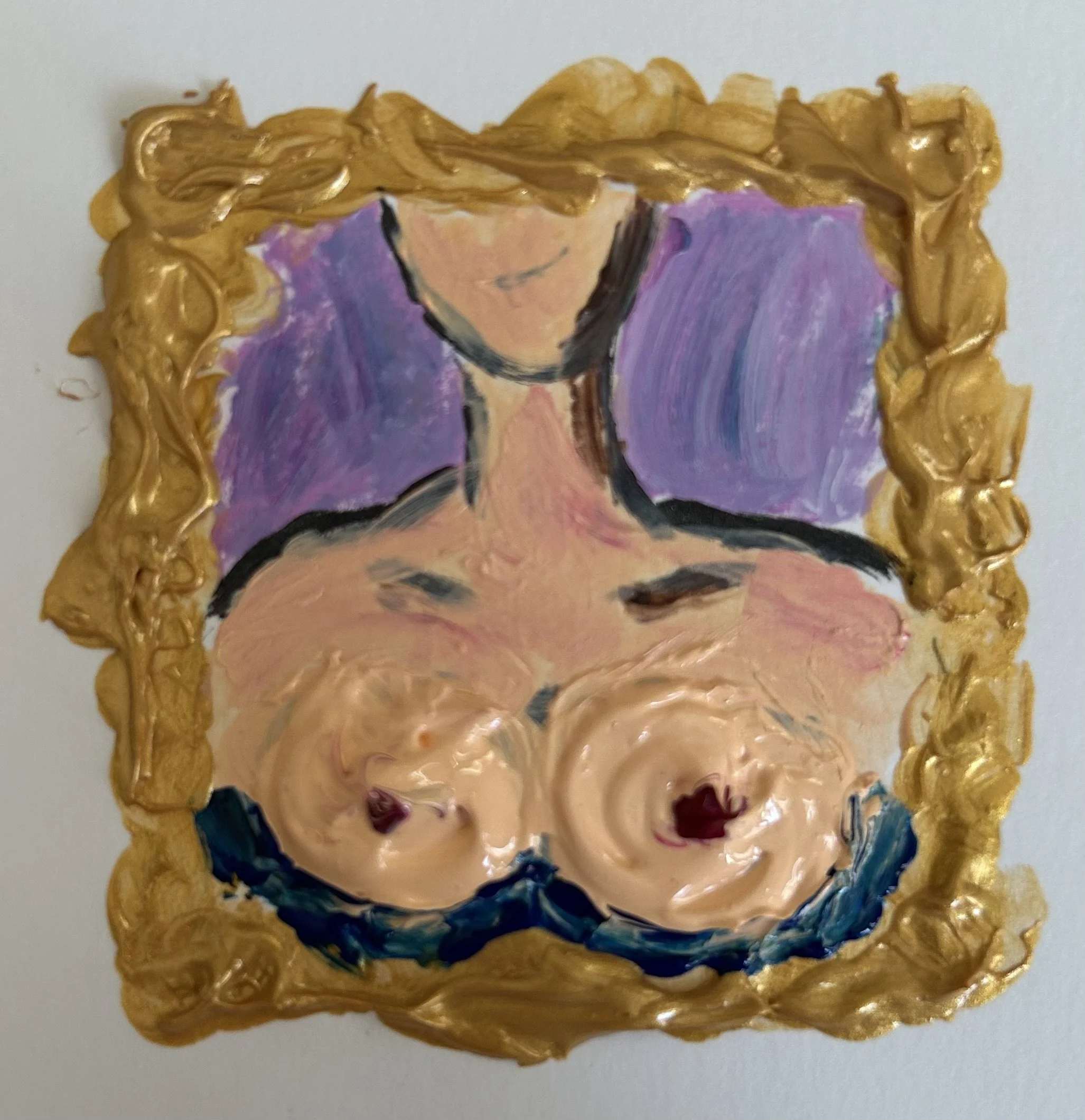 Prudence Pennywhistle’s Great-Great-Great-Great-Great-Great-Great-Great-Grandniece, a Miniaturist in Her Own Right, Sends an Annoying Admirer a Tiny Gold-leaf Framed Painting of Her Bust Tucked Inside a Handmade Knotty Pine Box and Wrapped with a Red