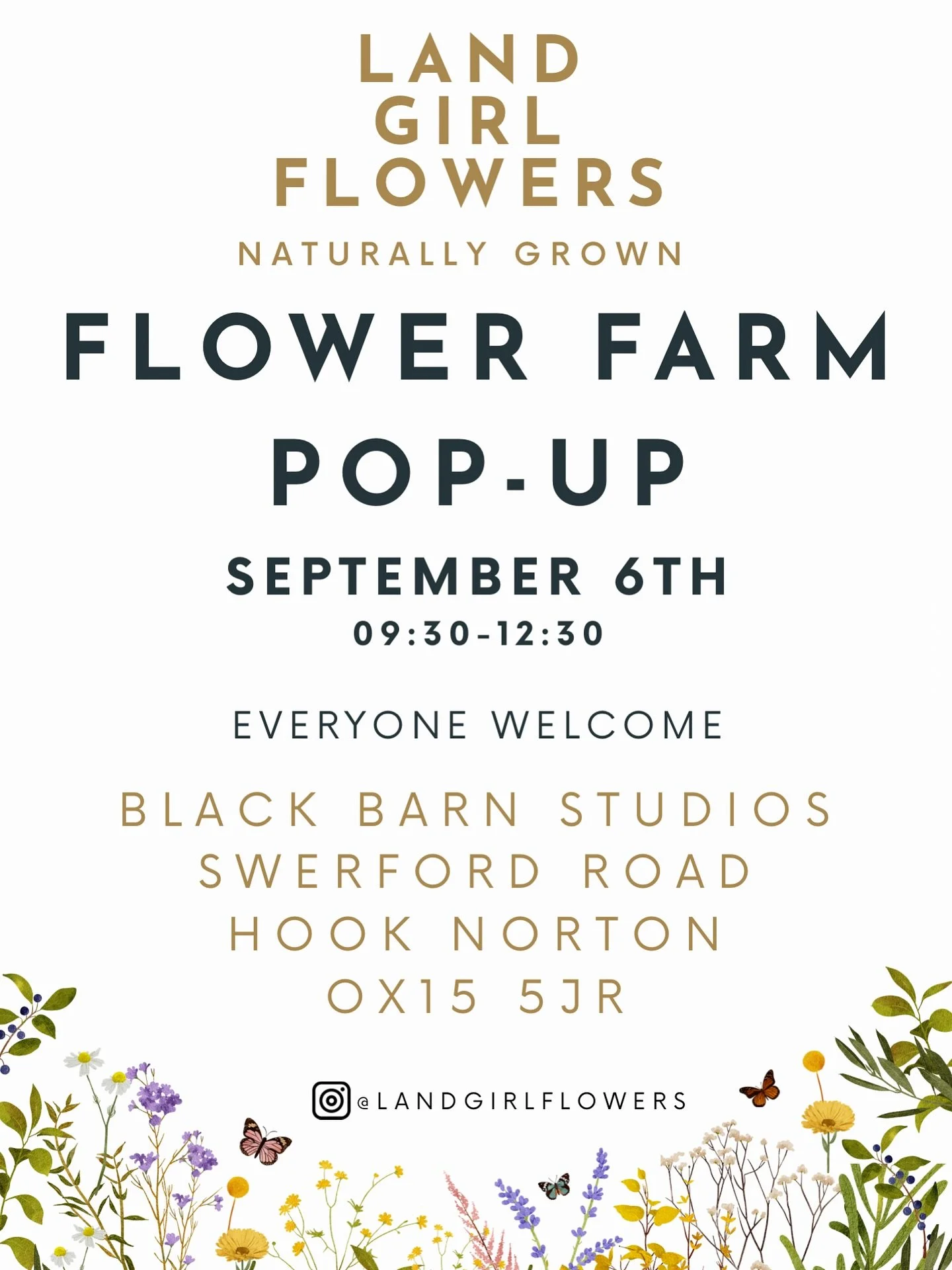 Pop up sale at the farm next weekend. Come and grab a bunch for your weekend table.