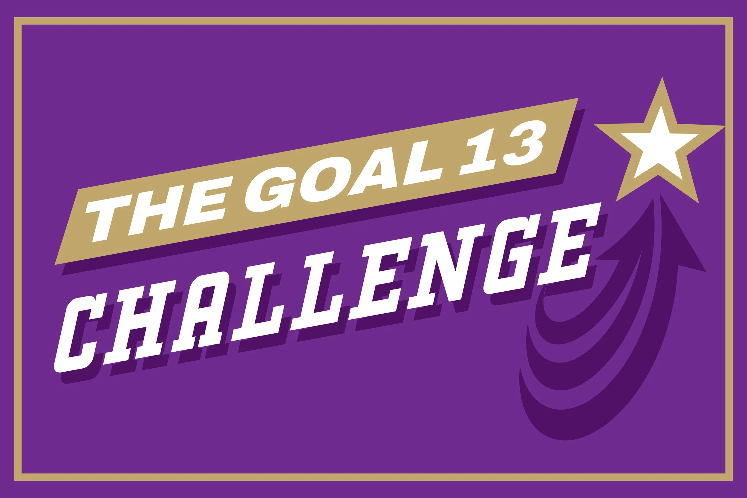 The Goal 13 Challenge: One small action. One Stronger Habit. 