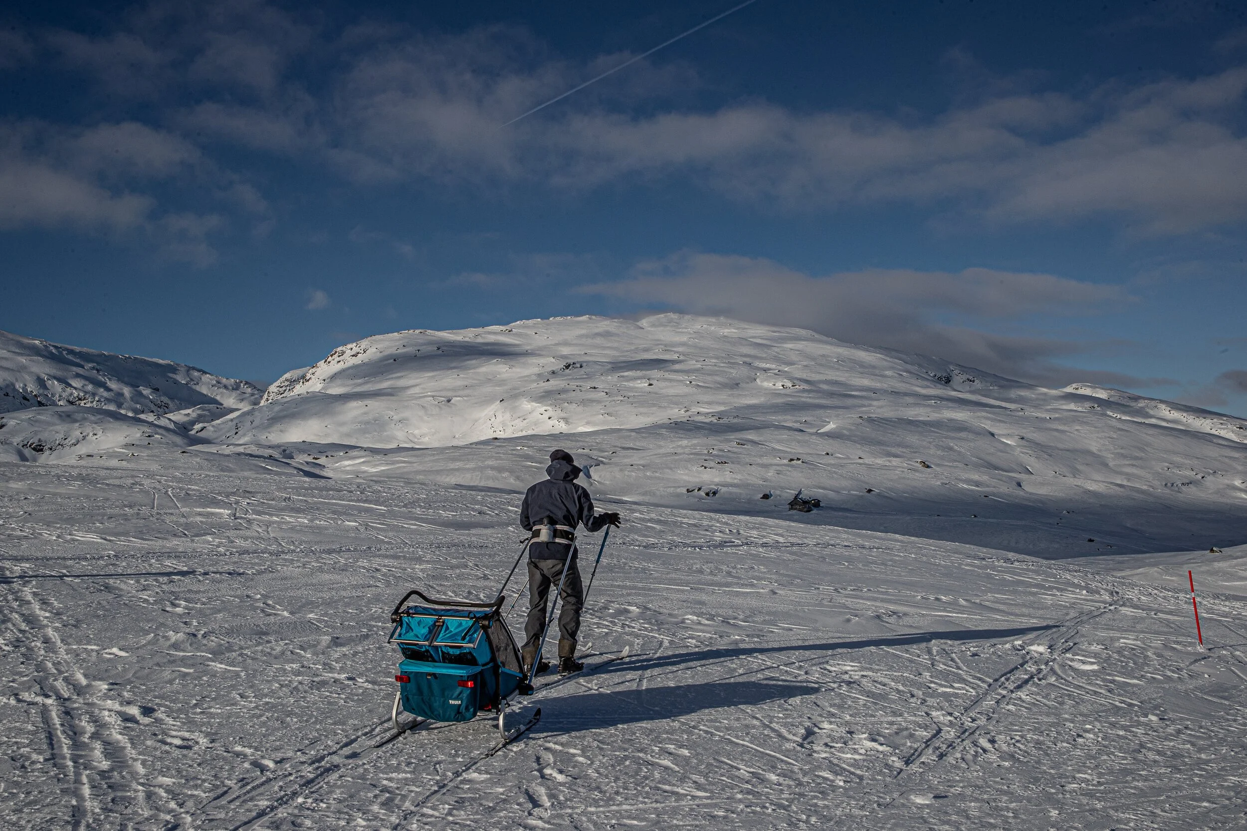 A changing world and freshly groomed trails