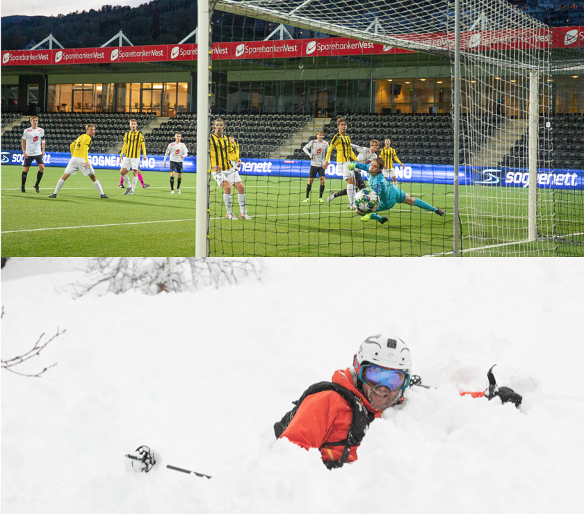 Second round in snowy battle