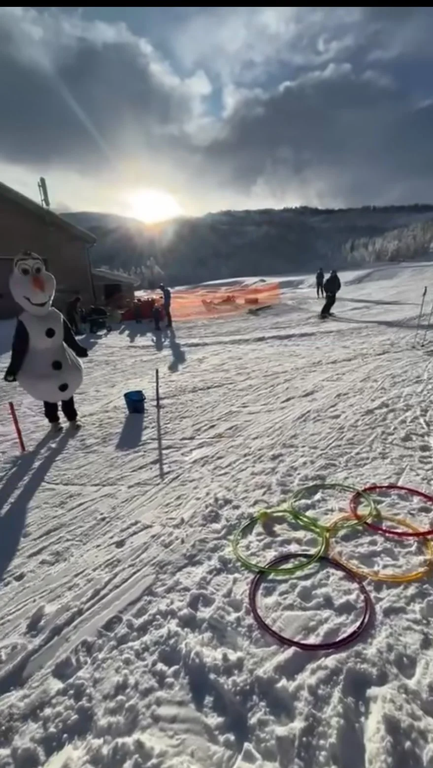 Leik og morro i snøen