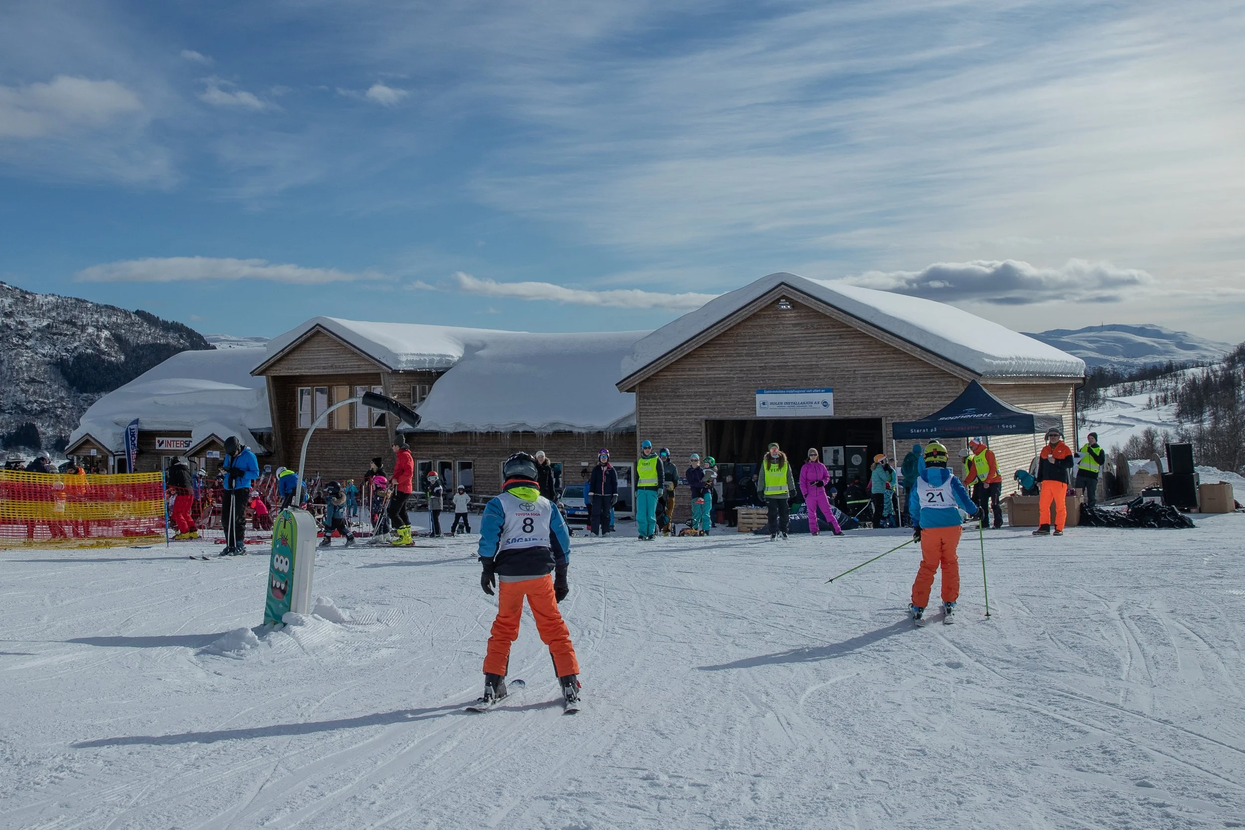 Skiing lessons