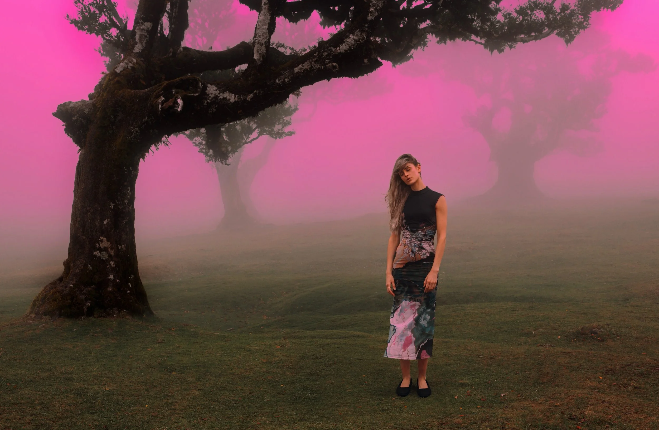 Merged with nature 🩷 

This place took my breath away. The fog, the trees, the sounds, the lush greenery. Madeira has a special place in my heart! I knew I would love it. As they say it&rsquo;s the Hawaii of Europe. And I dream of going to Kauaii on