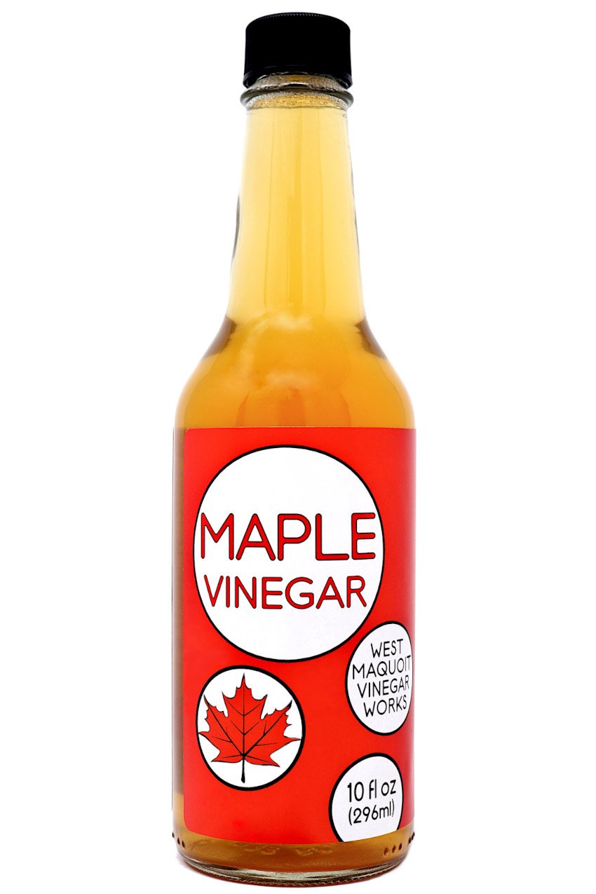 Maple Vinegar – 10oz bottle, small-batch craft vinegar by West Maquoit Vinegar Works