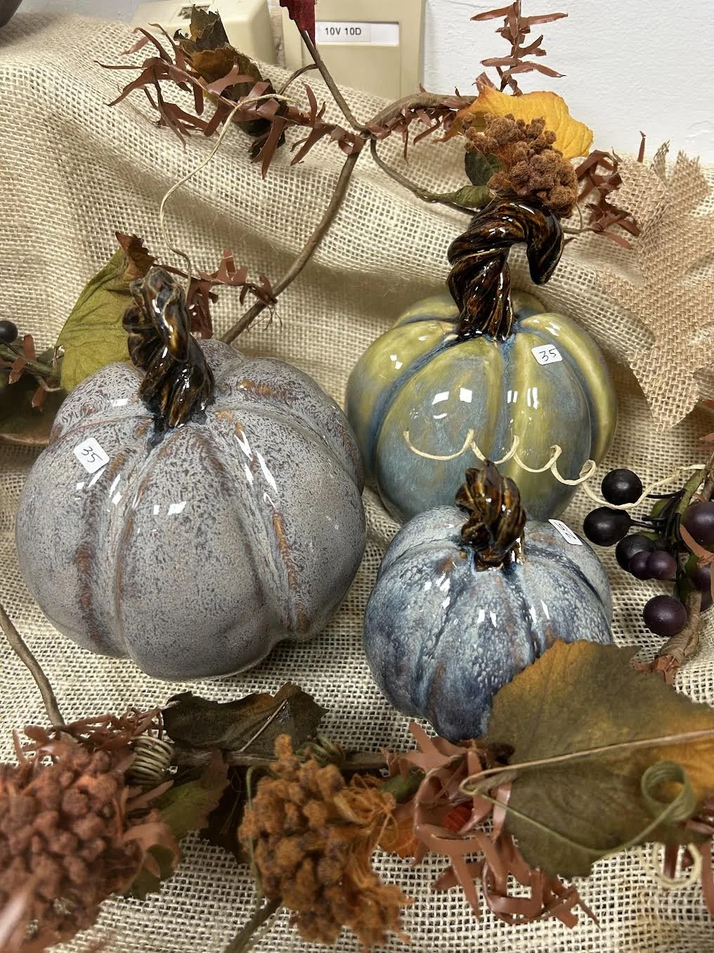 Pottery Pumpkins