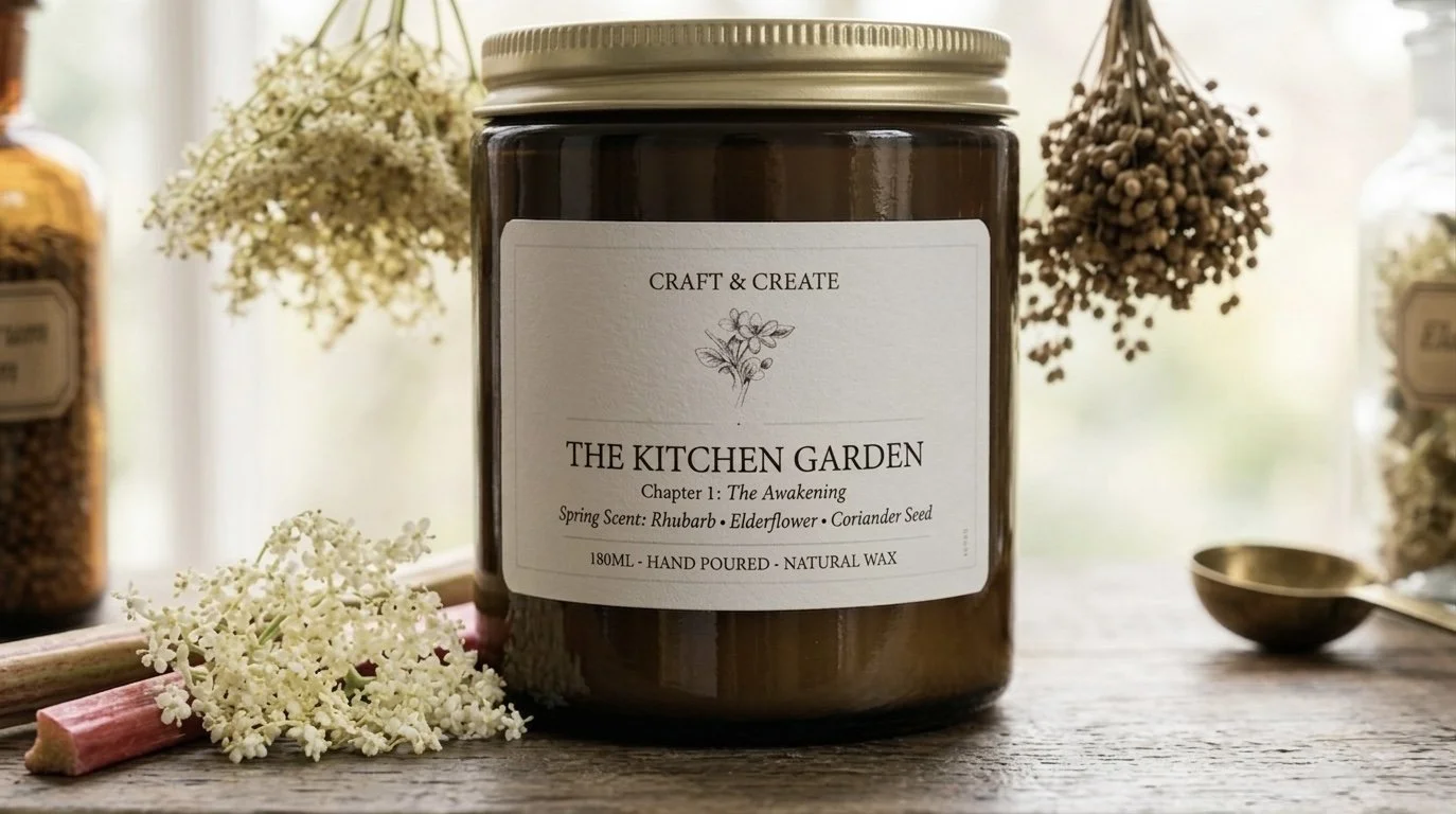 The Kitchen Garden Natural Wax Candle
