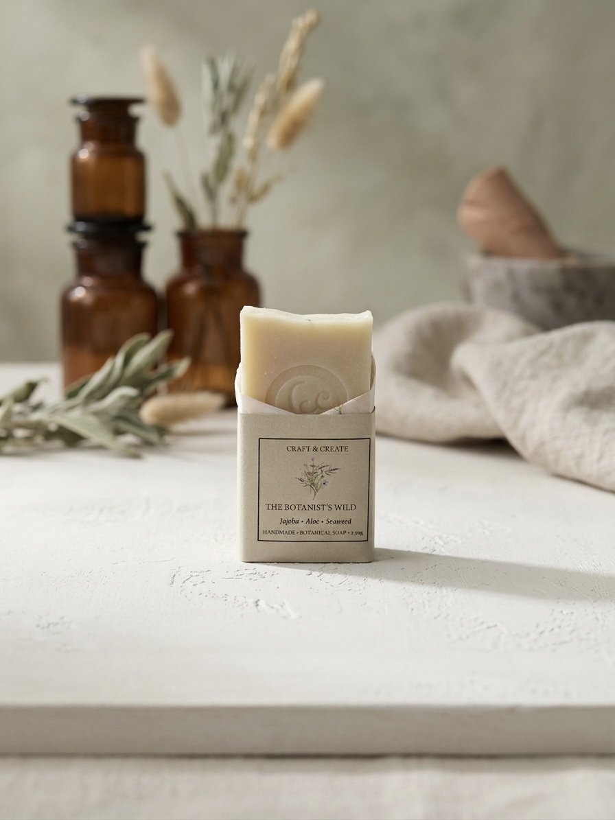 The Botanist’s Wild Natural Jojoba, Aloe & Seaweed Soap Bar