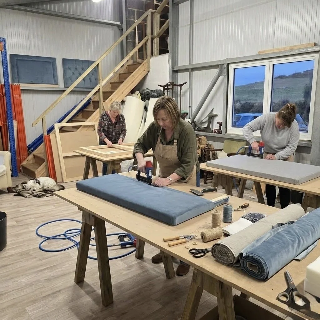 Beginner Headboard Upholstery Class