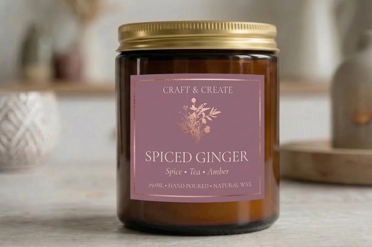 Spiced Ginger Candle