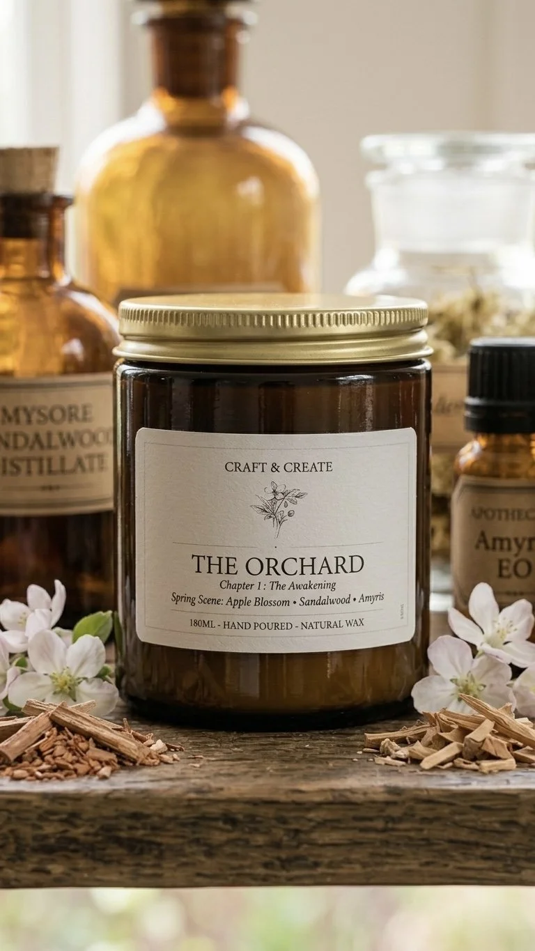 The Orchard Natural Wax Candle