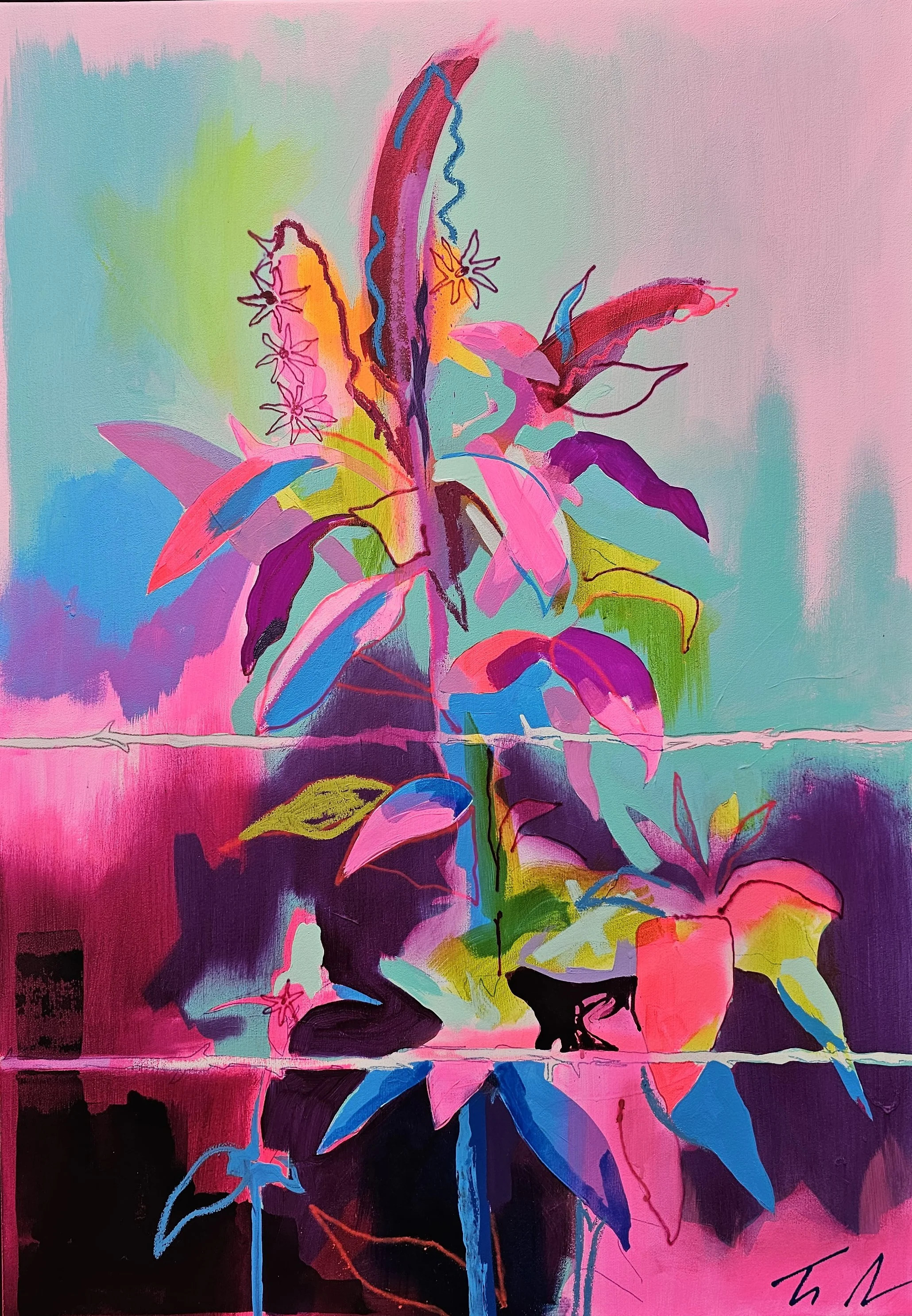 Works on canvas — Tim Fowler