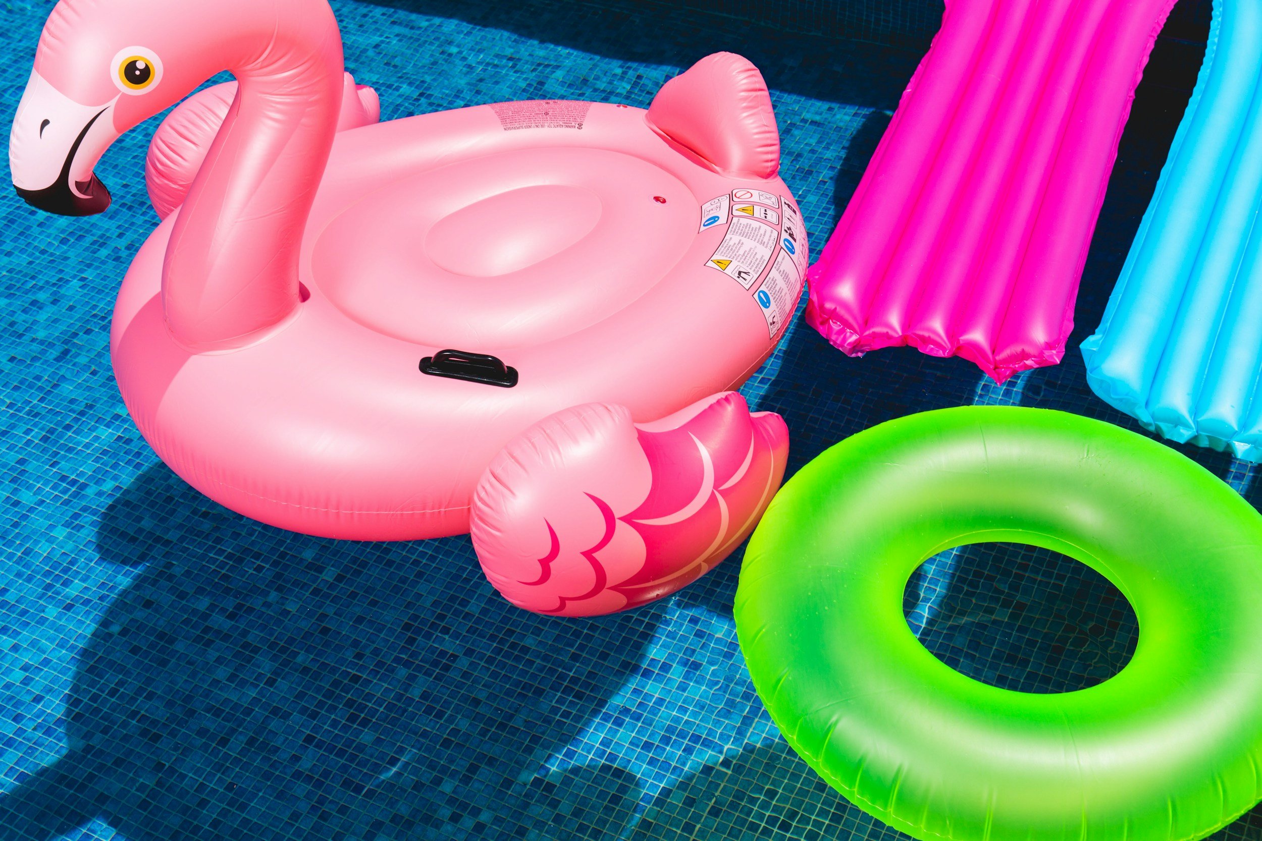 Swimming at a Pool with Just Us!