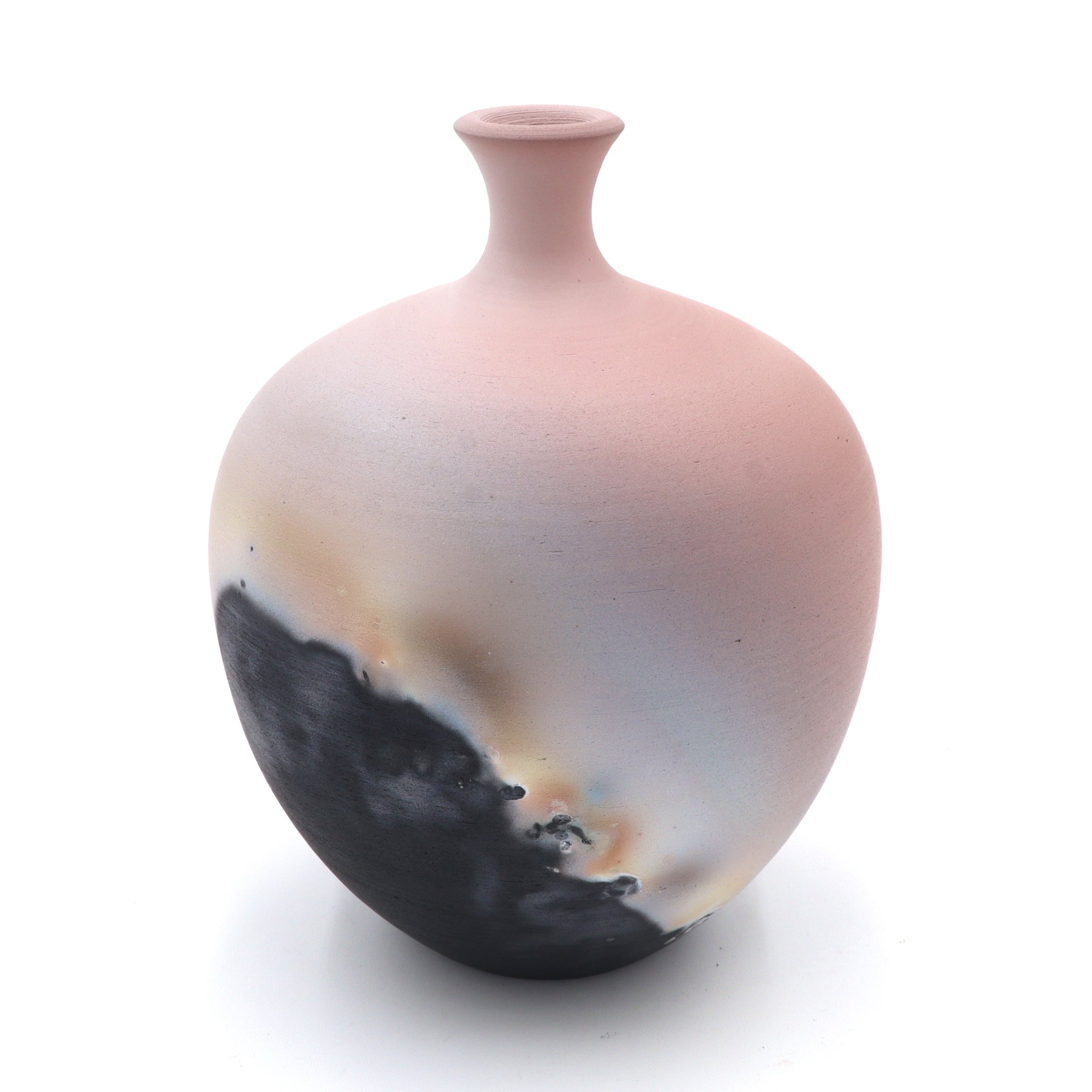 "Blushing Beauty" - 2026, Saggar Fired