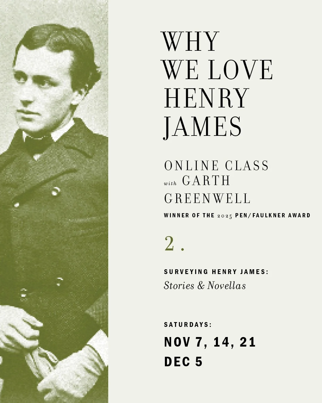 Surveying Henry James: Stories & Novellas