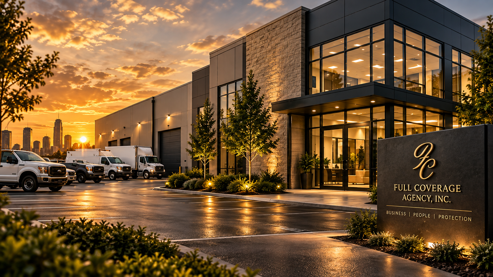 Commercial insurance solutions for businesses, contractors and commercial vehicles – Full Coverage Agency.