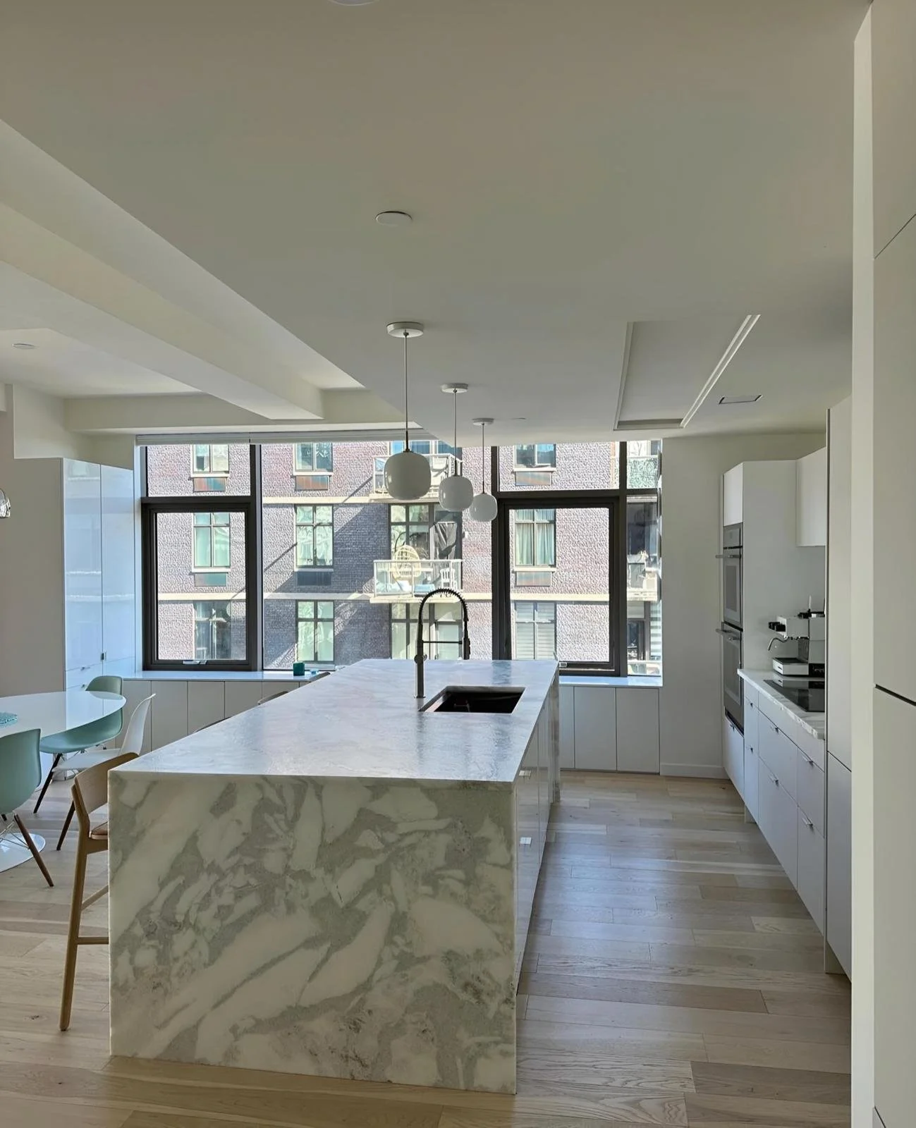 Contemporary Kitchen Remodel by AFT Custom Marble & Granite LLC project photo