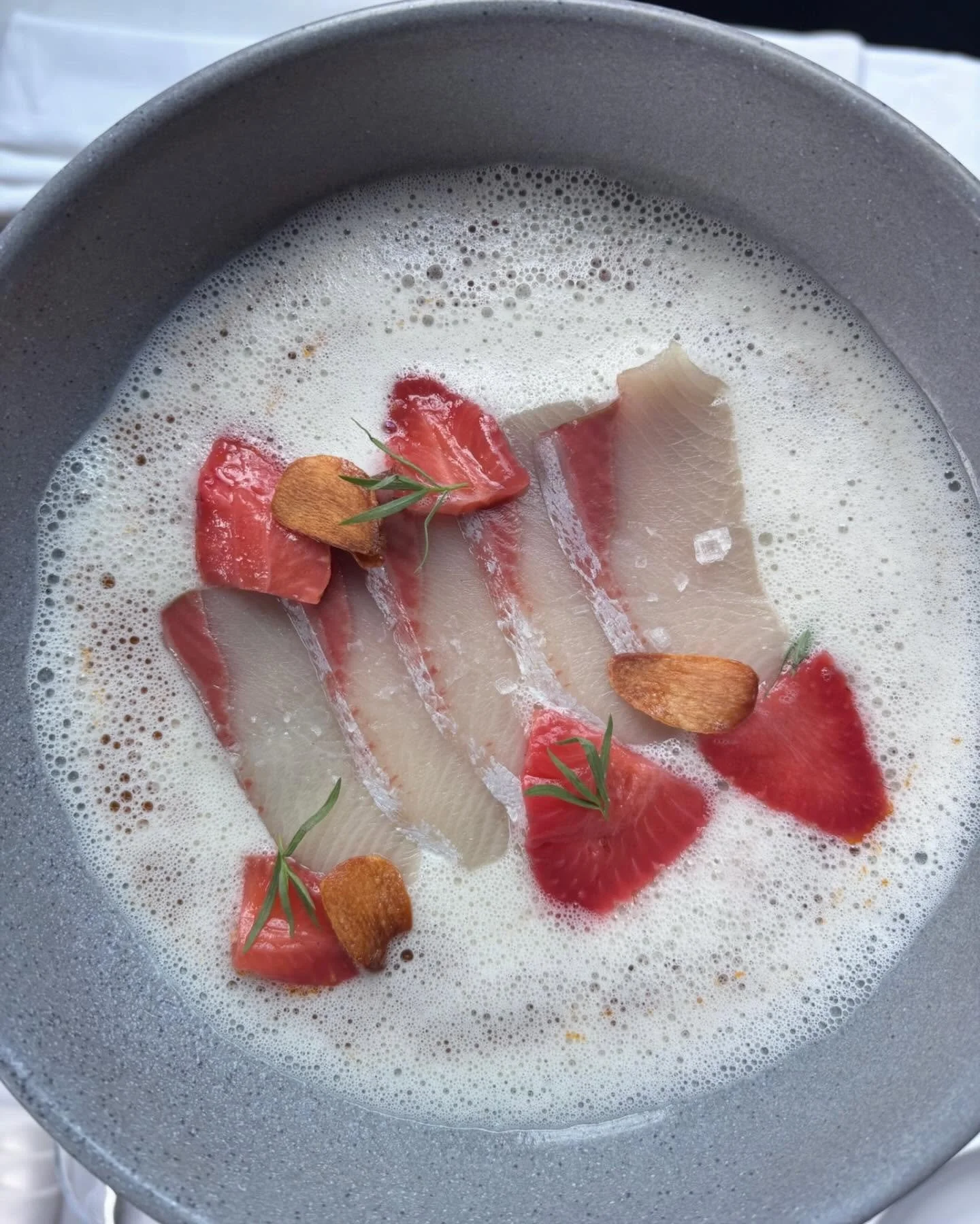 A taste of what&rsquo;s to come ✨

Hamachi Crudo to start, Passionfruit Tart to finish&hellip; just a few of the new additions arriving on our spring menu 🌿 Stay tuned for more.