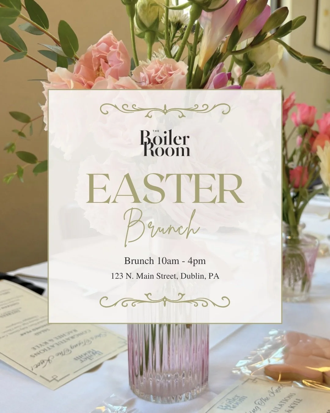 Easter plans? 🐣 Join us for Brunch on Easter Sunday! We are extending our brunch until 4pm and will offer our regular brunch menu plus some special food and beverage features! 

Brunch: 10am - 4pm