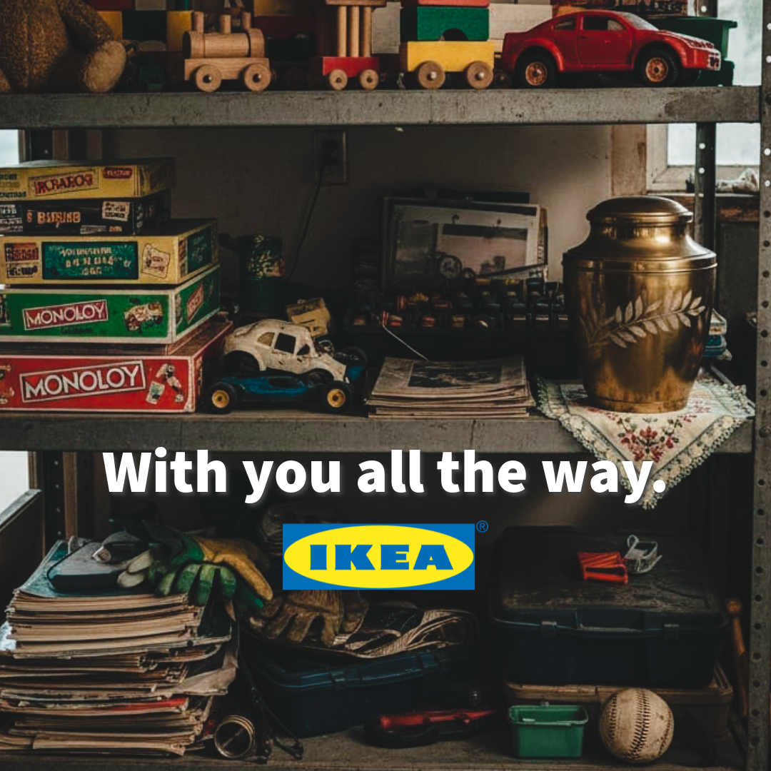 8th Sep - IKEA - We've all lived in different places, and have that piece of furniture we never got rid of, where we store the stuff we won't get rid of.