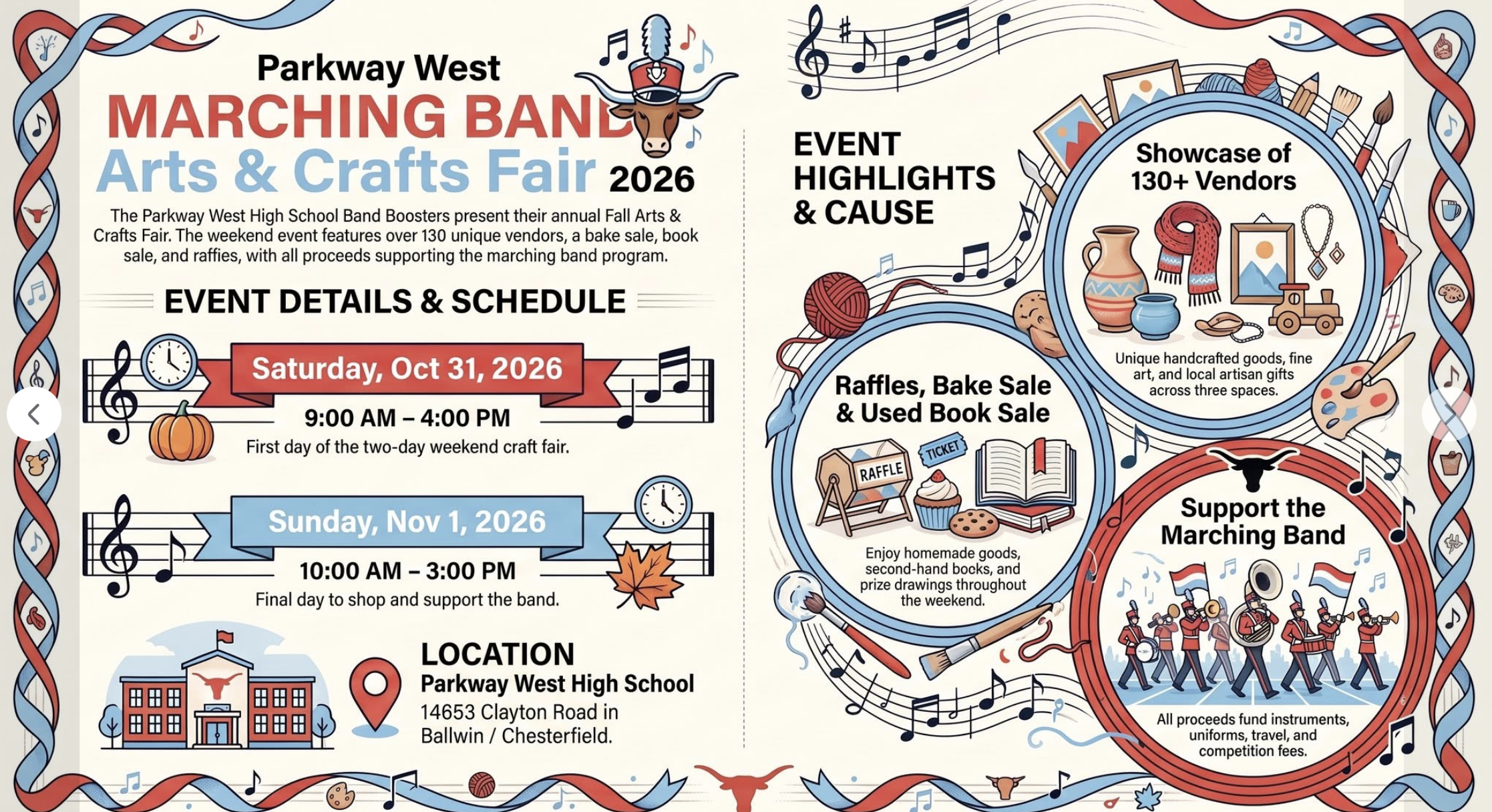Parkway West Craft Fair
