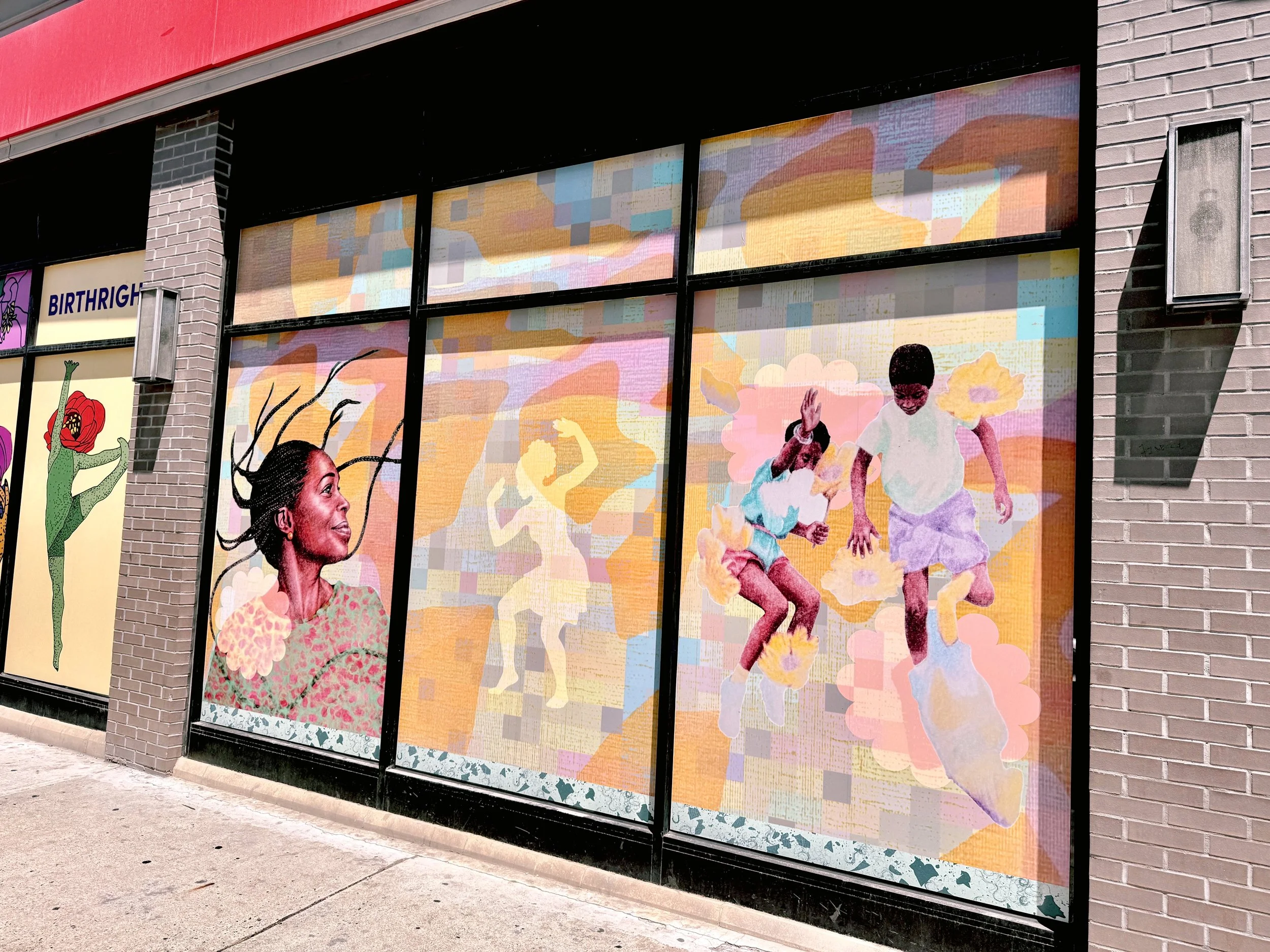 CITY OF CREATORS is a public art initiative bringing art to more than 20 vacant storefronts across Downtown Newark, creating an immersive arts corridor featuring work by 25 local artists and organizations.

Through window-based installations, the ini