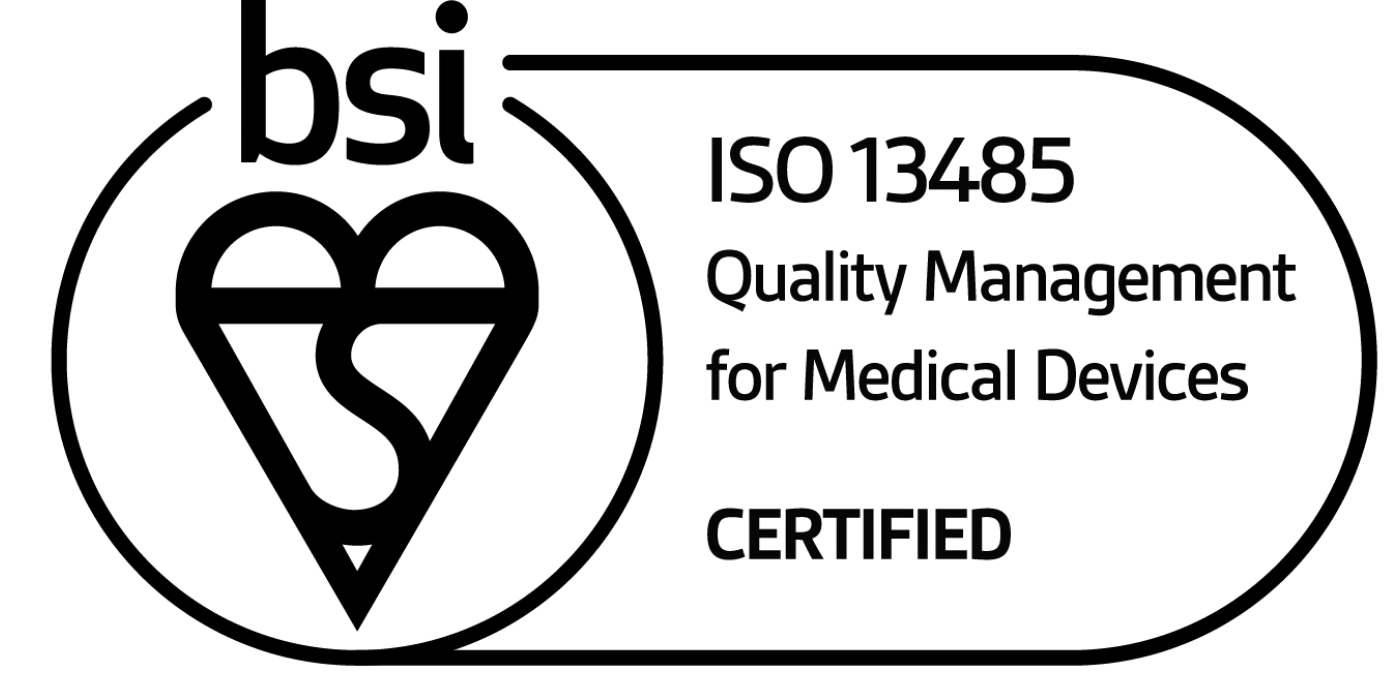 BSI ISO 13485 certified – Quality Management for Medical Devices