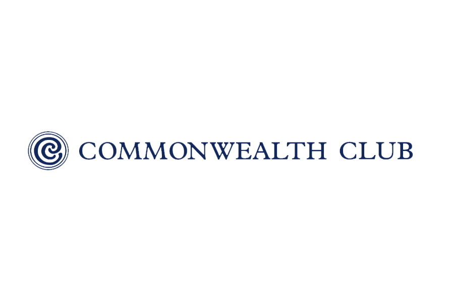 Commonwealth Club logo with a stylized letter C and the words 'Commonwealth Club'