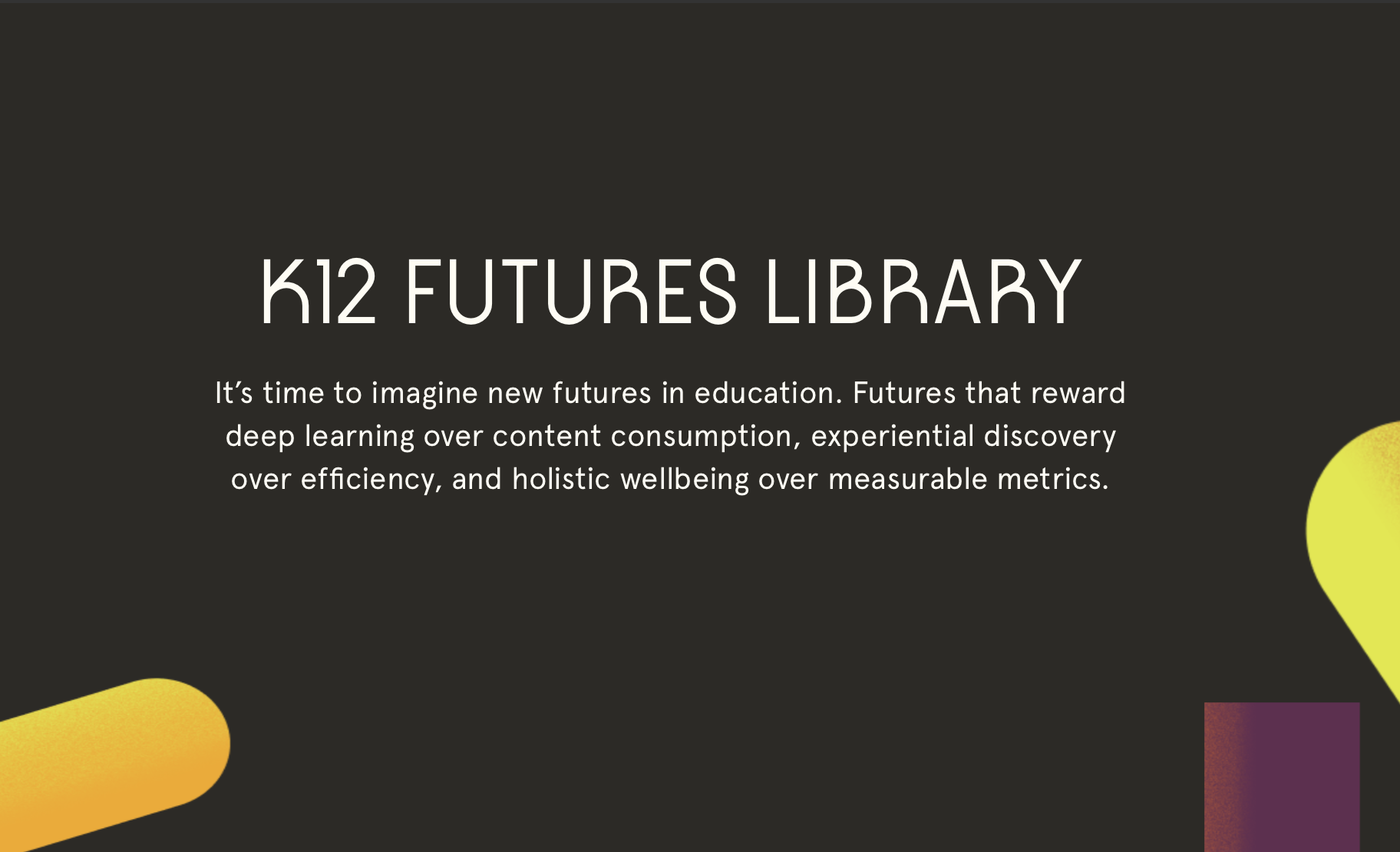Futures Thinking Projects & Classes