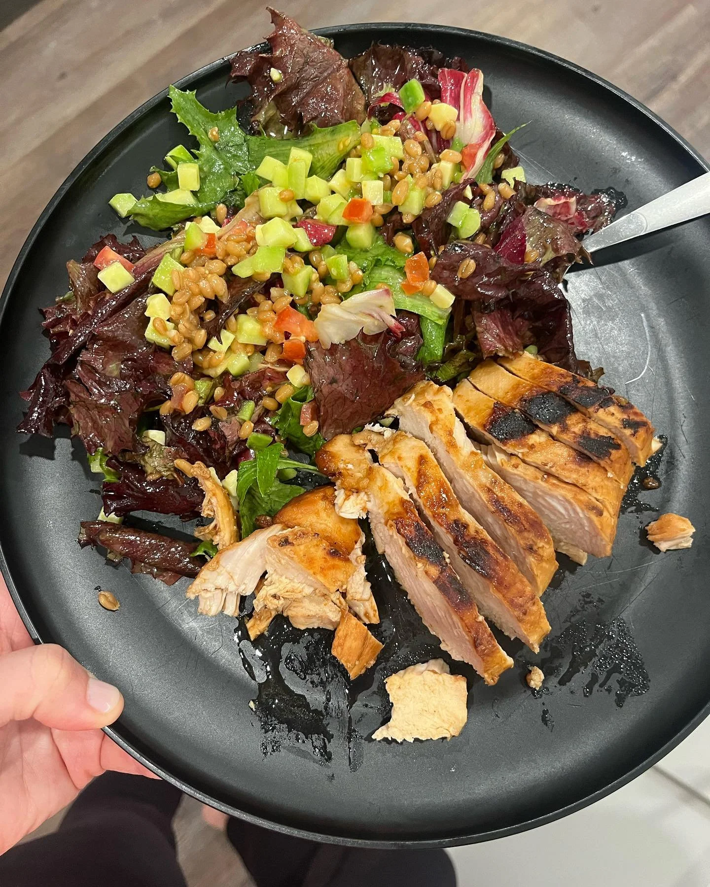 Some of the ways we ate whole grains this week. 🌾 

Every meal and every snack usually has a whole grain in it in some way, but we also prioritize meats, proteins, and other colorful foods. It&rsquo;s easy when you get on the fresh flour hype to for