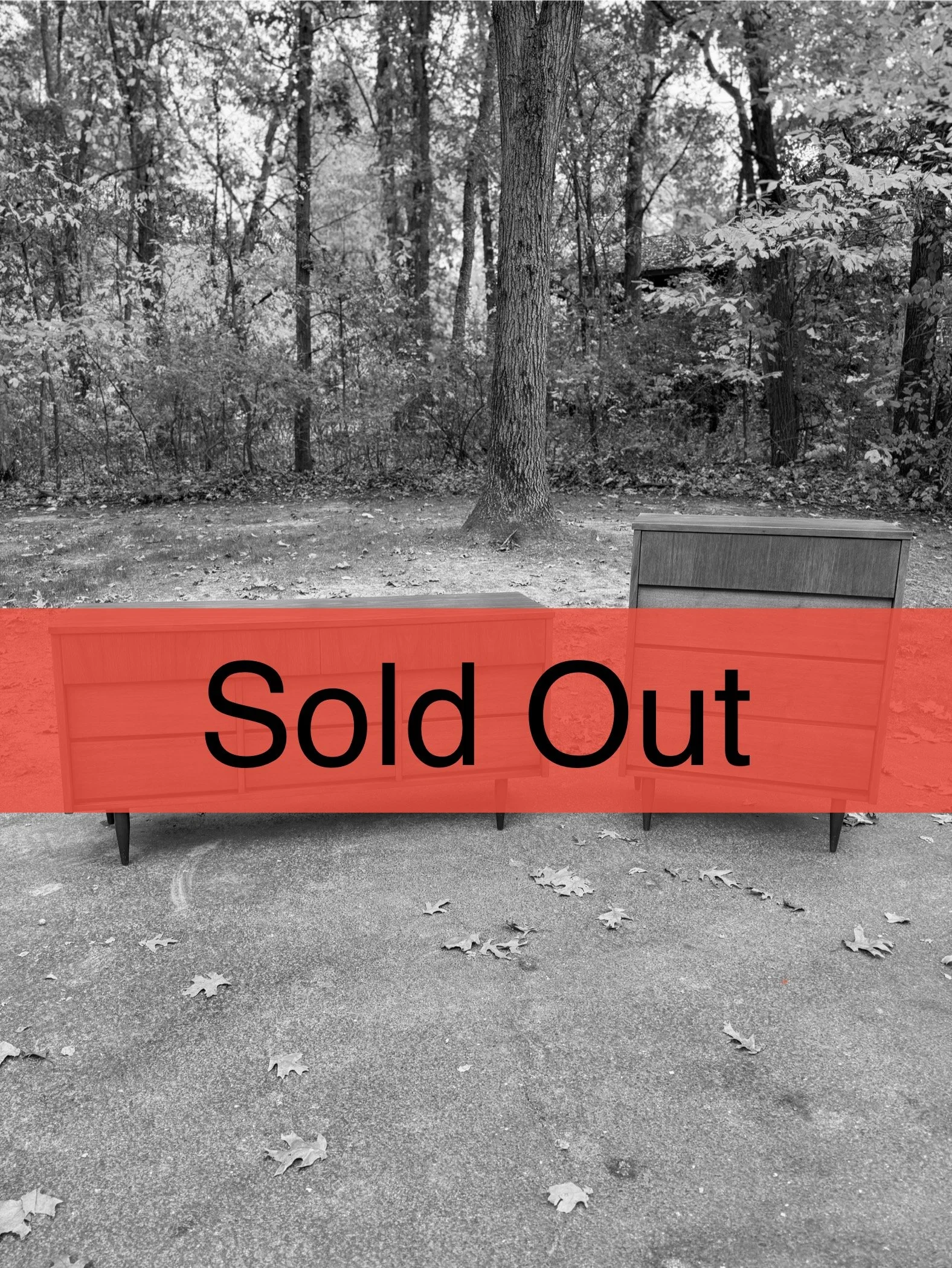 MCM Dresser Set by Ward