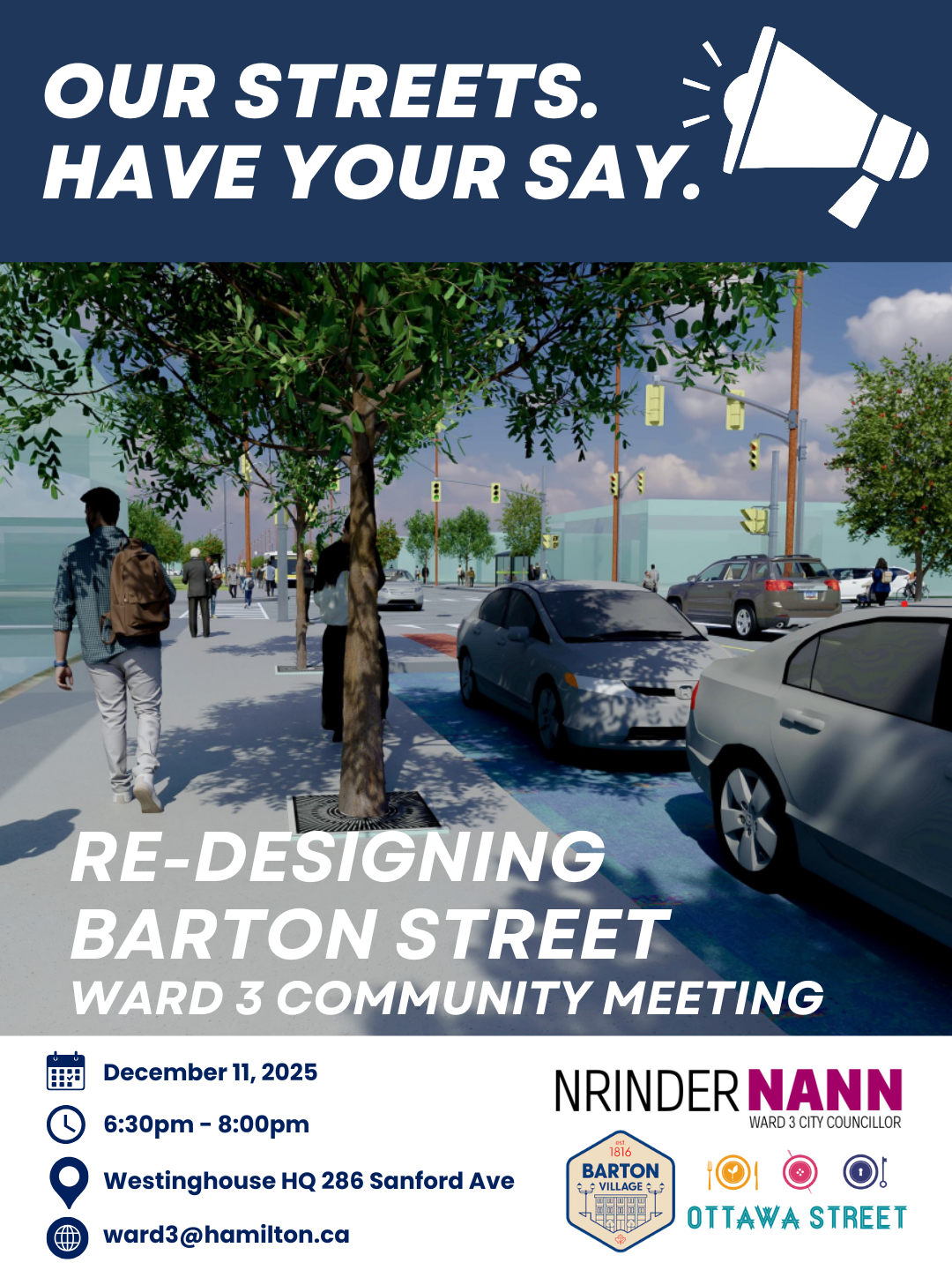 Barton Street Re-Design Community Meeting