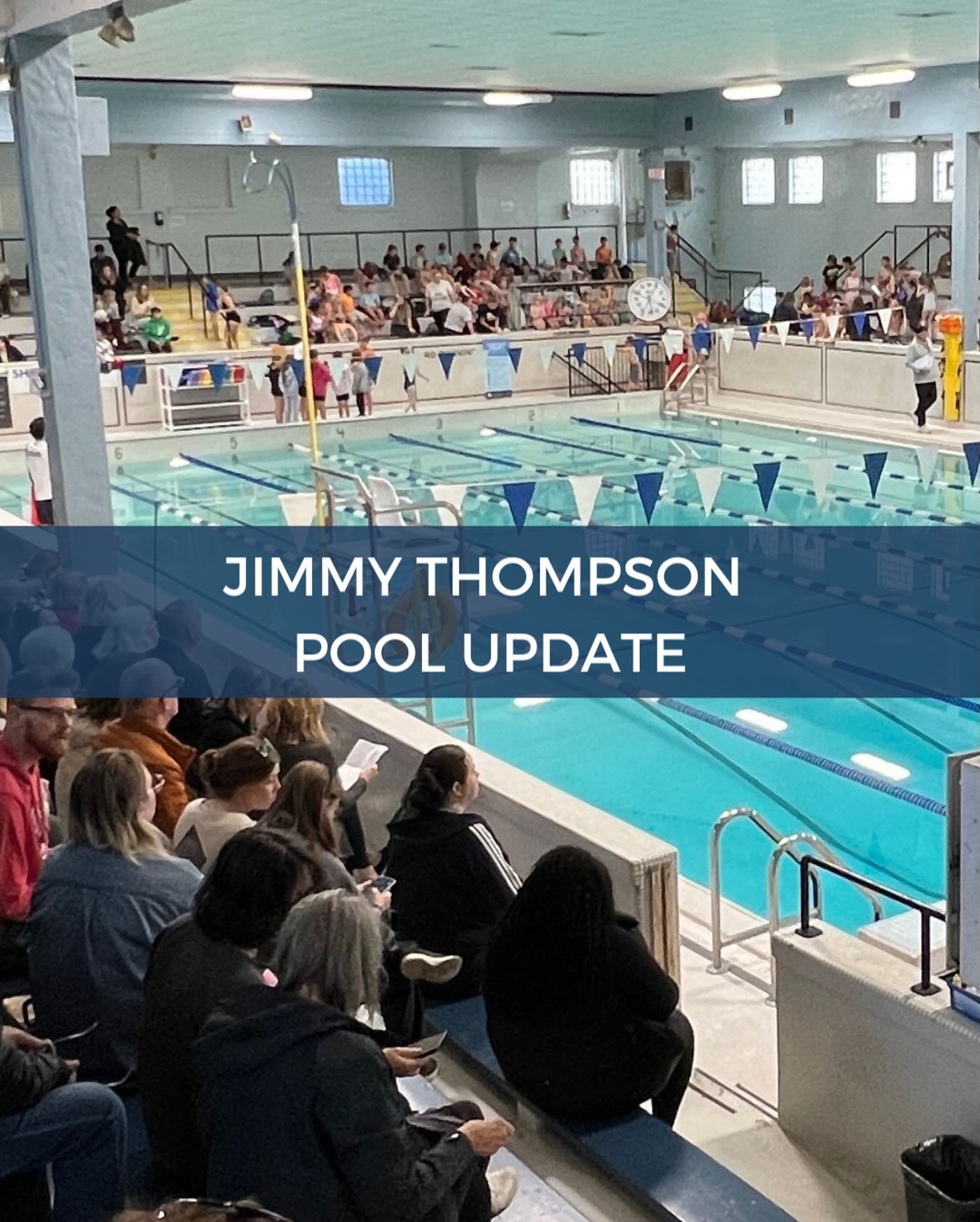 Jimmy Thompson Memorial Pool (JTP) Update:

During scheduled maintenance and tile regrouting, staff discovered significant repairs needed to the pool basin. Given the pool&rsquo;s heritage status and cultural importance to #OurWard3 and the city, the