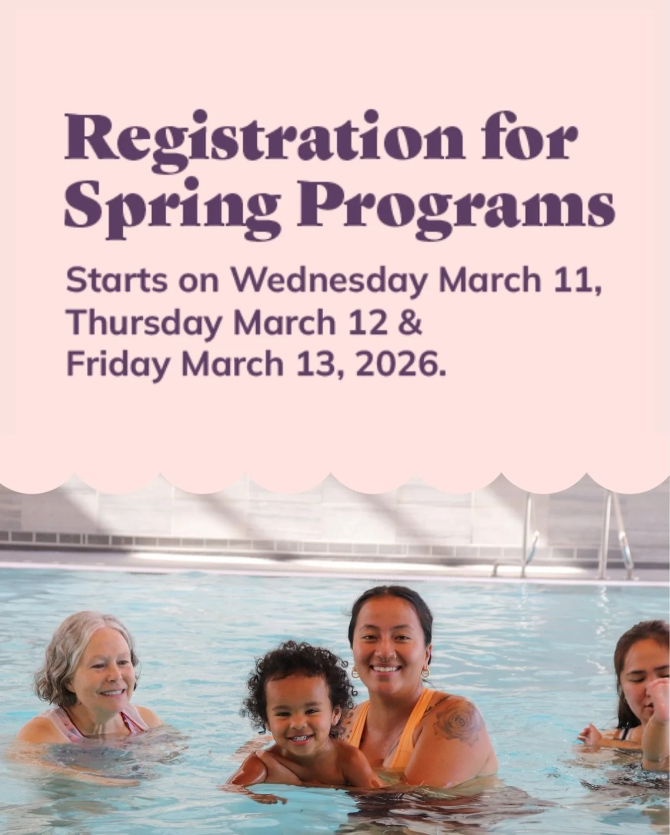 Registration for Spring 2026 programs at City of Hamilton recreation facilities opens on a rolling schedule beginning Wednesday, March 11. A virtual waiting room will be available starting at 7:45am, with online registration opening at 8:00am. 

Faci