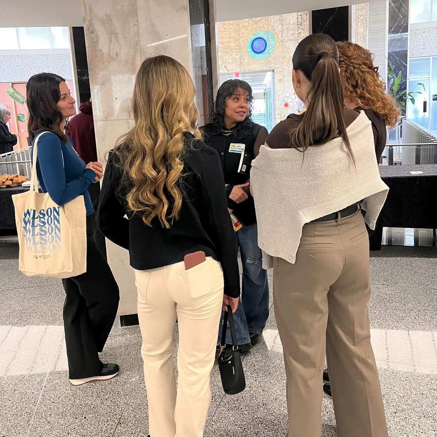 I had so many great conversations while connecting with @wilsoncollege.mcmaster students and other participants on Saturday at the @ywcahamilton &lsquo;s Reaching For Power event covering so many great topics related to local democracy, municipal gov